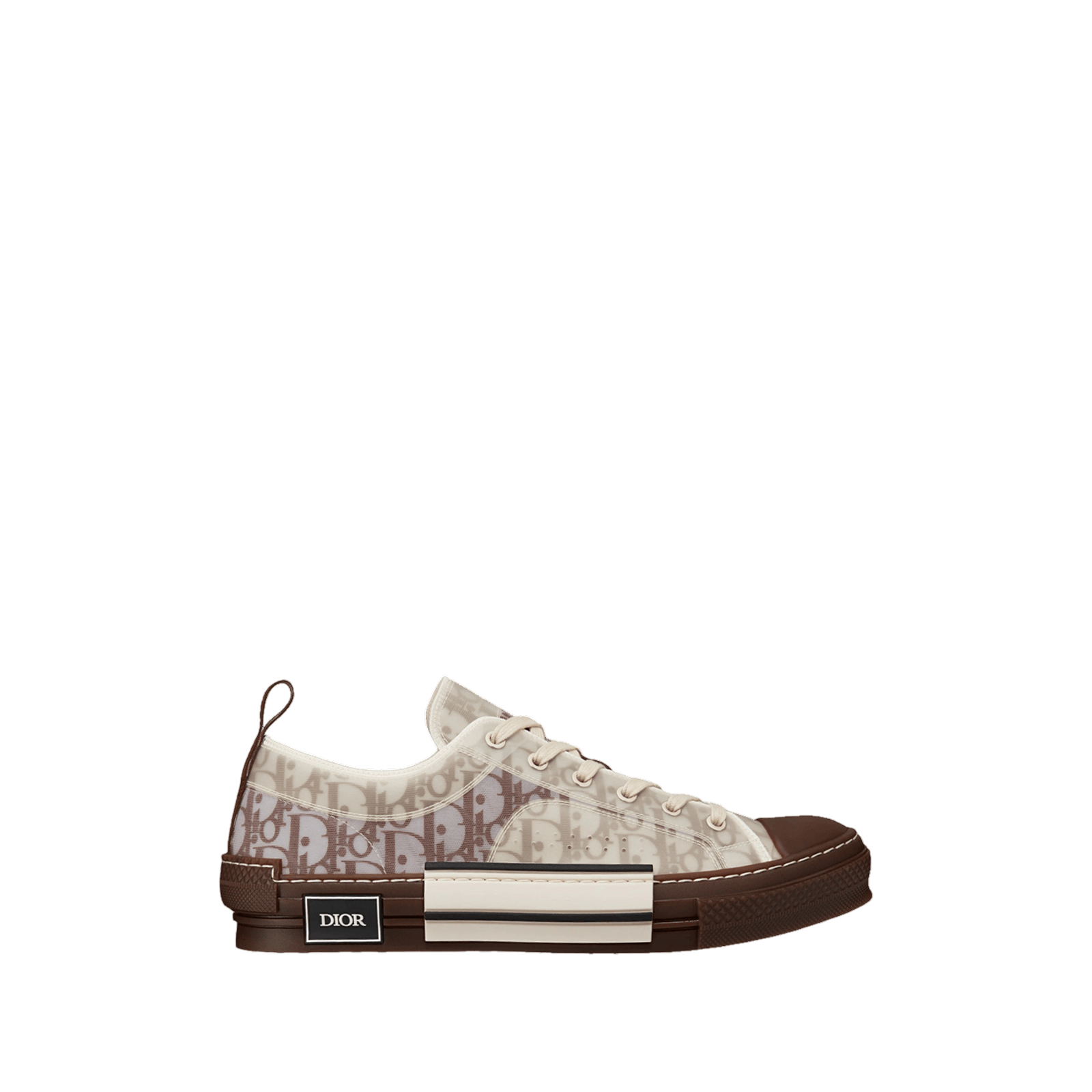SNEAKERS B23 BASSE « OBLIQUE COFFEE »