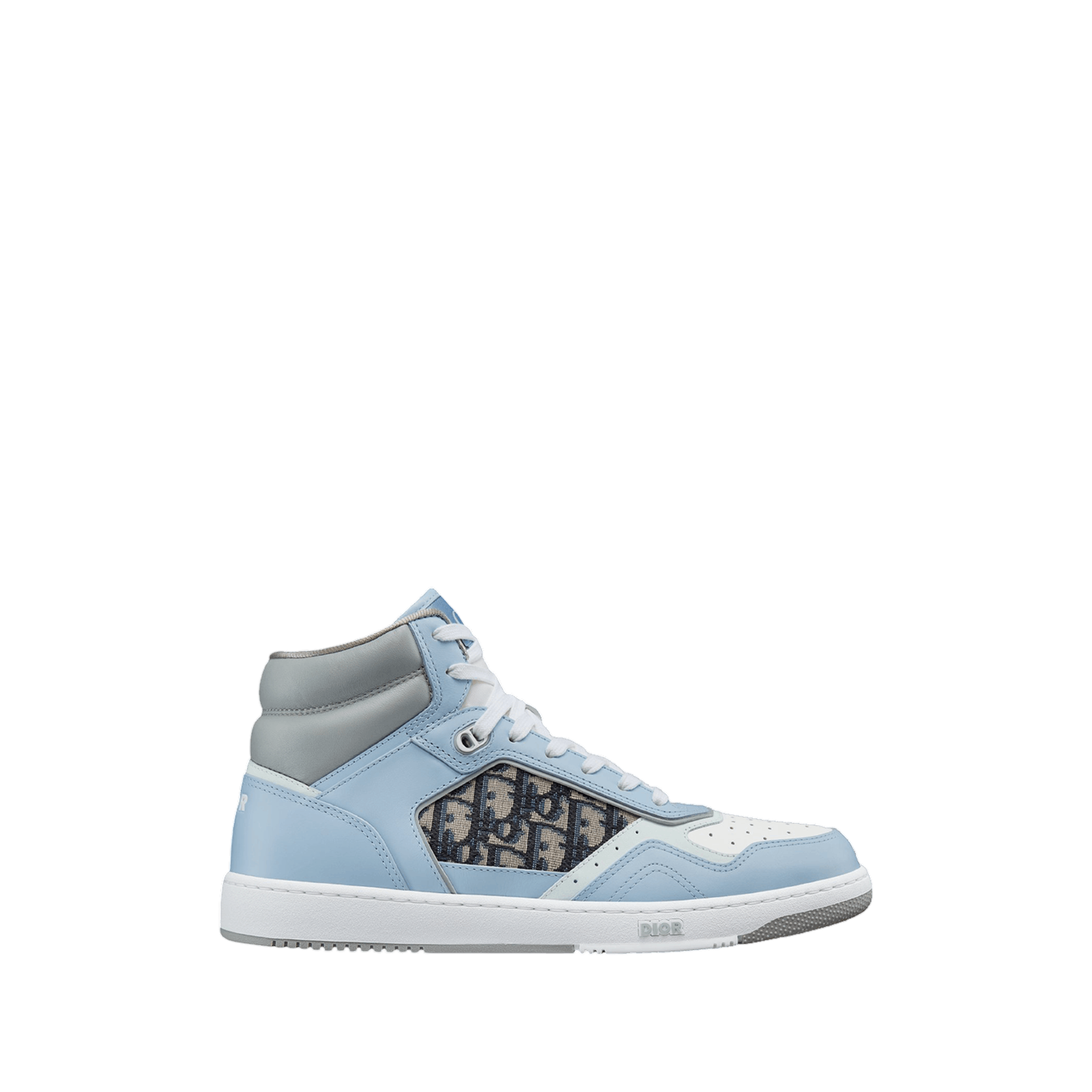 SNEAKERS B27 HAUTE « OBLIQUE LIGHT BLUE »