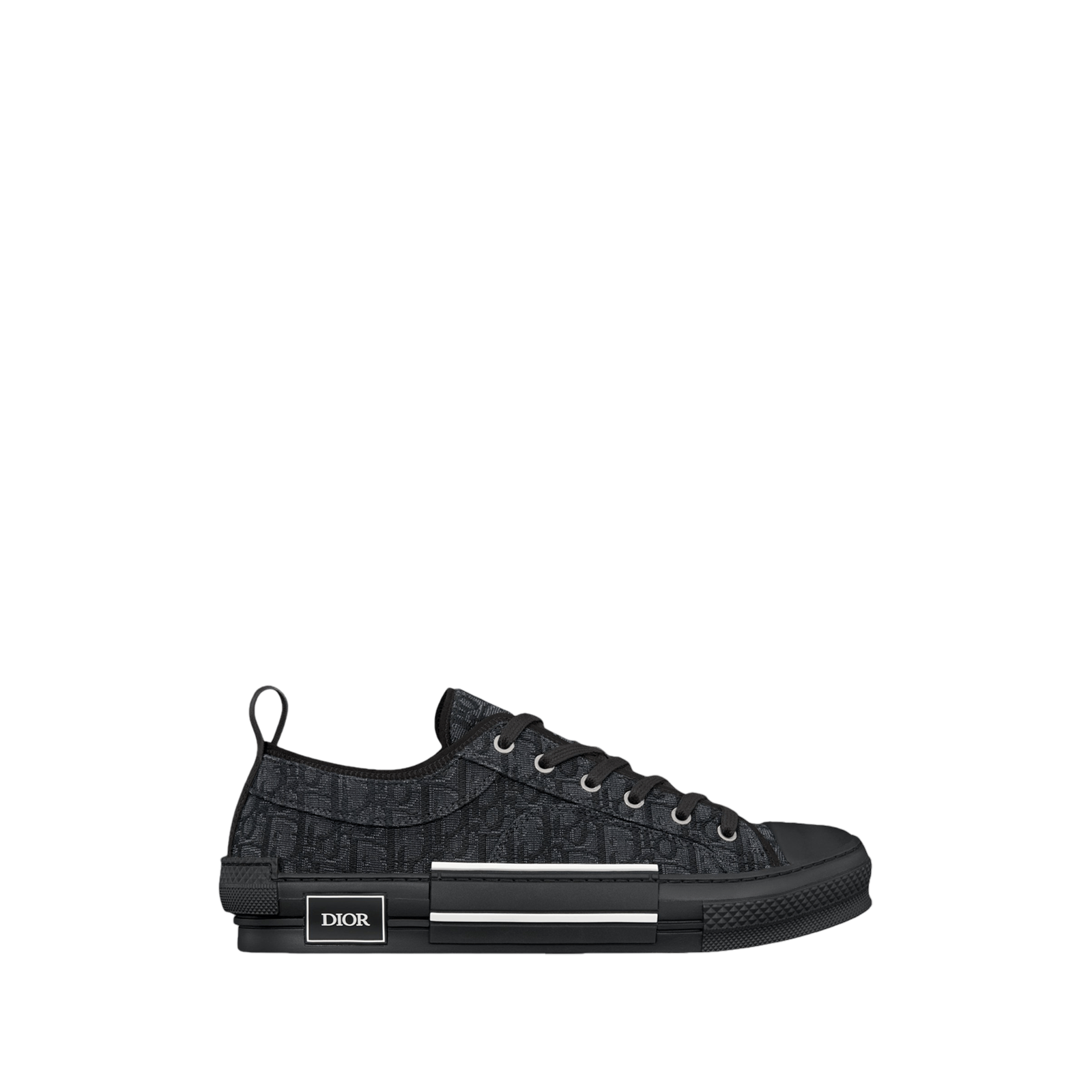 SNEAKERS B23 BASSE « OBLIQUE BLACK »