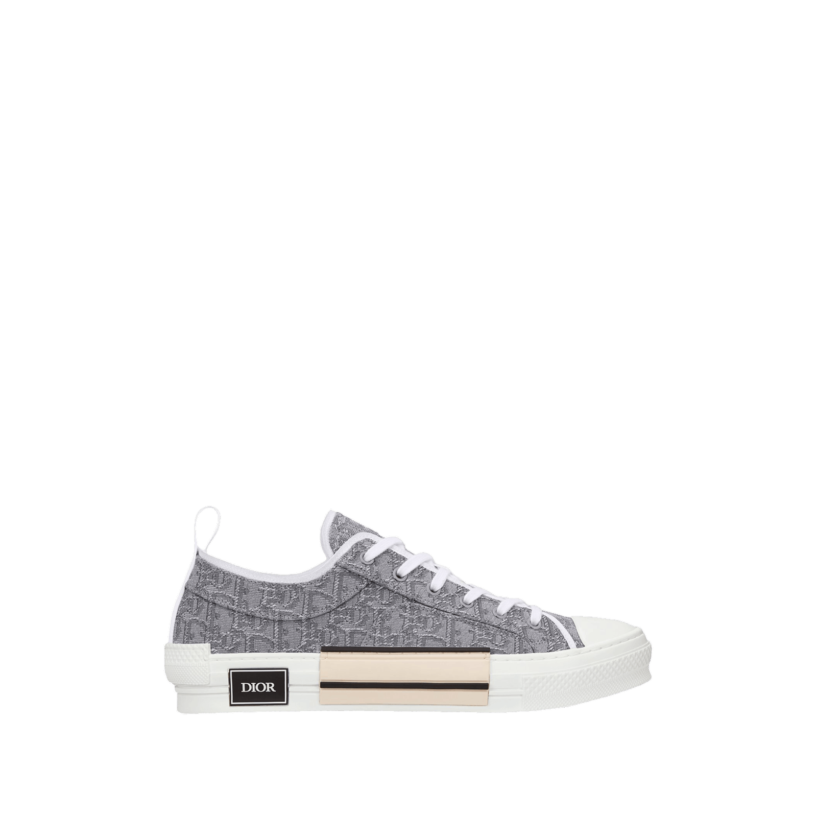 SNEAKERS B23 BASSE « OBLIQUE GREY »