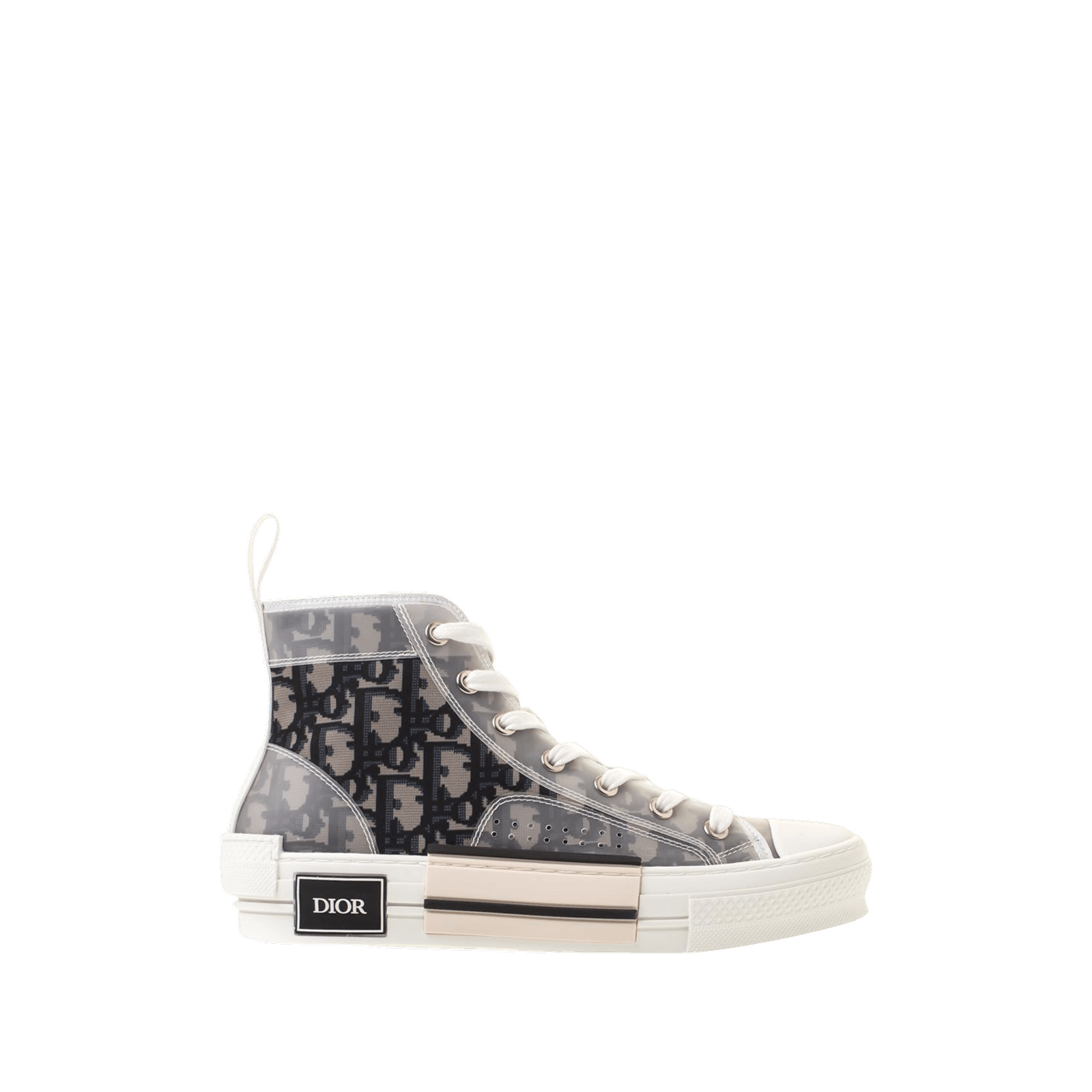 SNEAKERS B23 HAUTE « OBLIQUE BEIGE »