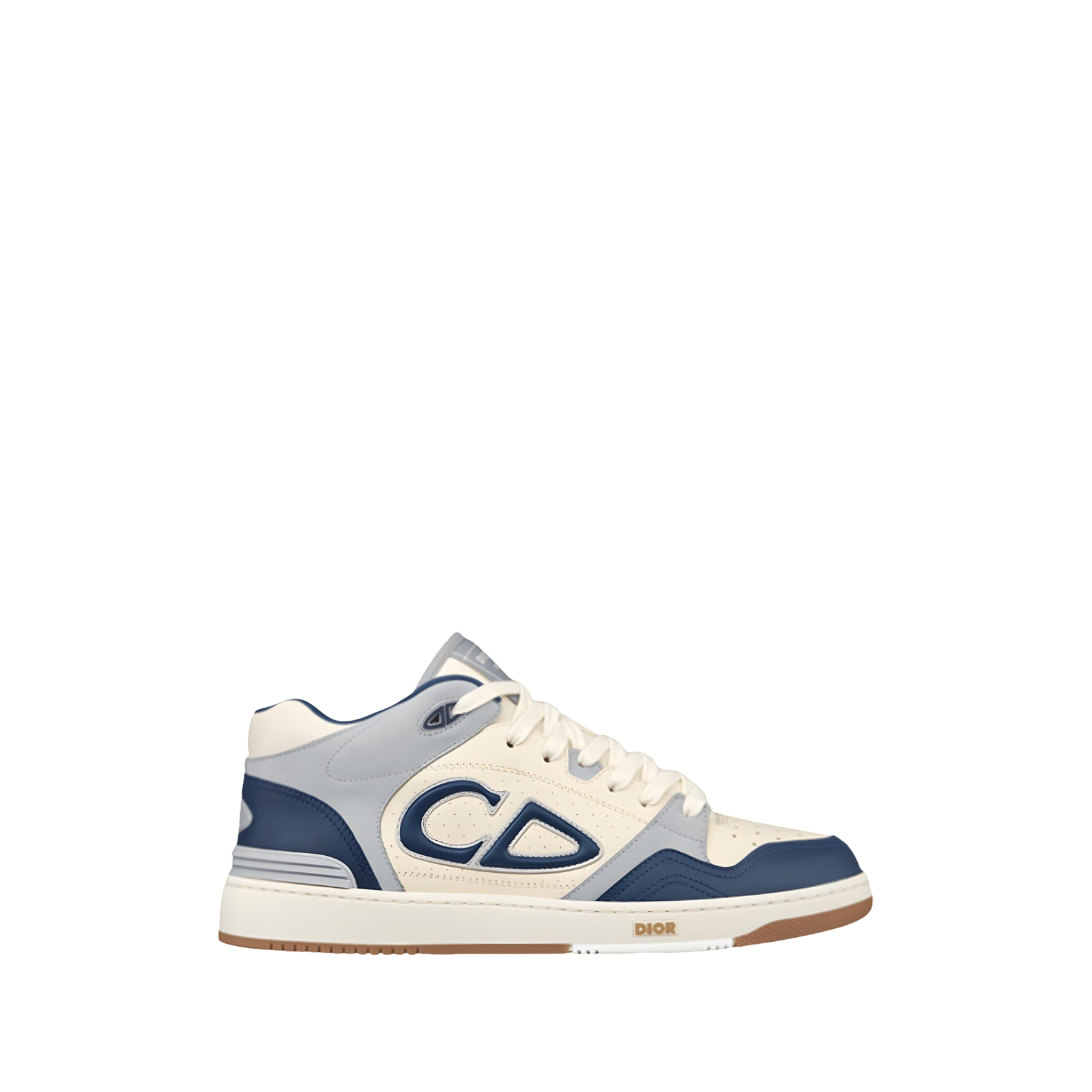SNEAKERS B57 MI-HAUTE « BLUE BEIGE »