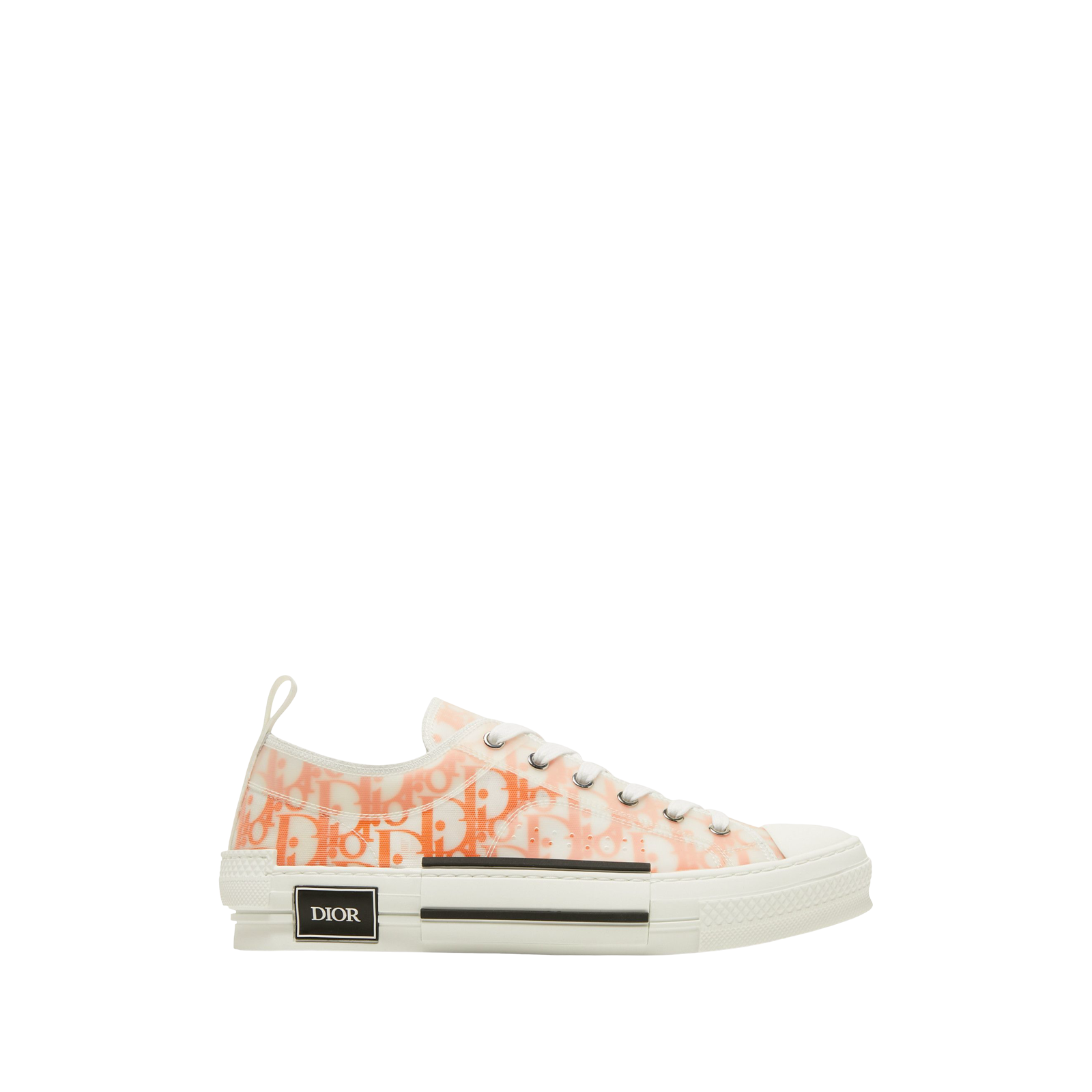 SNEAKERS B23 BASSE « OBLIQUE ORANGE »