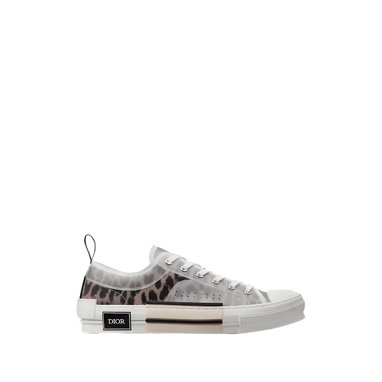 SNEAKERS B23 BASSE « LEOPARD BROWN »