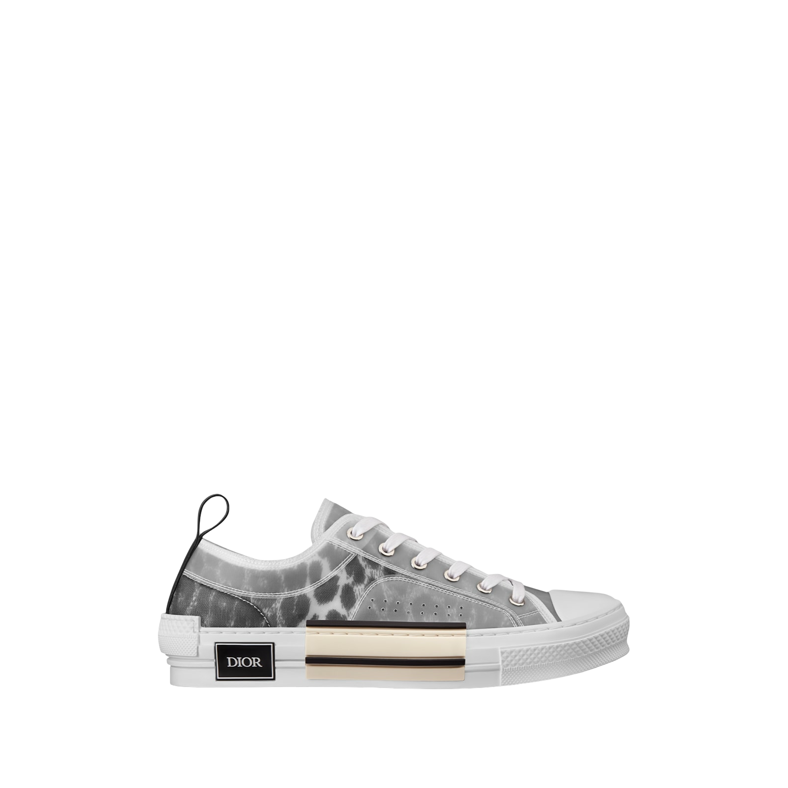 SNEAKERS B23 BASSE « LEOPARD GREY »