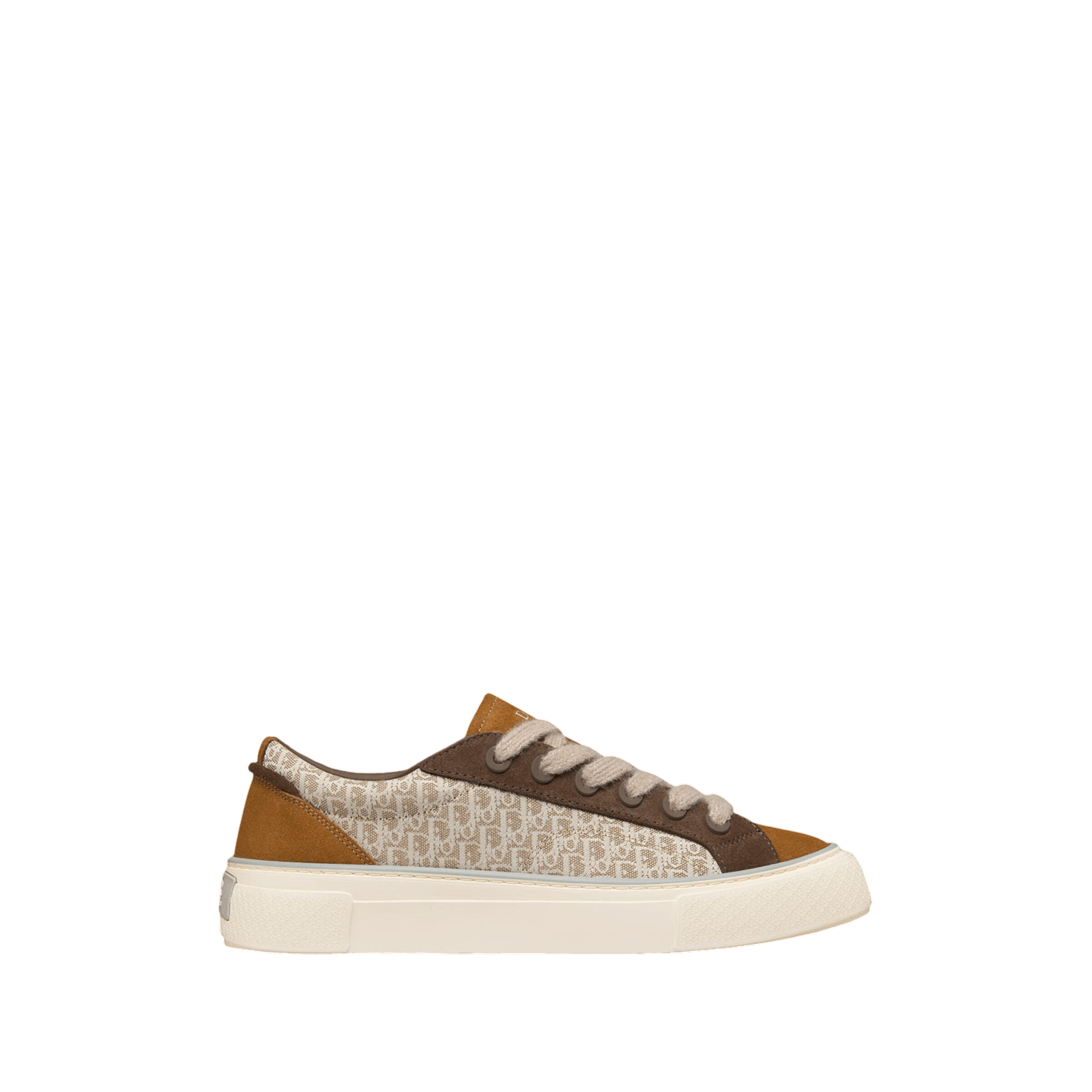 SNEAKERS B33 « OBLIQUE BROWN COGNAC »