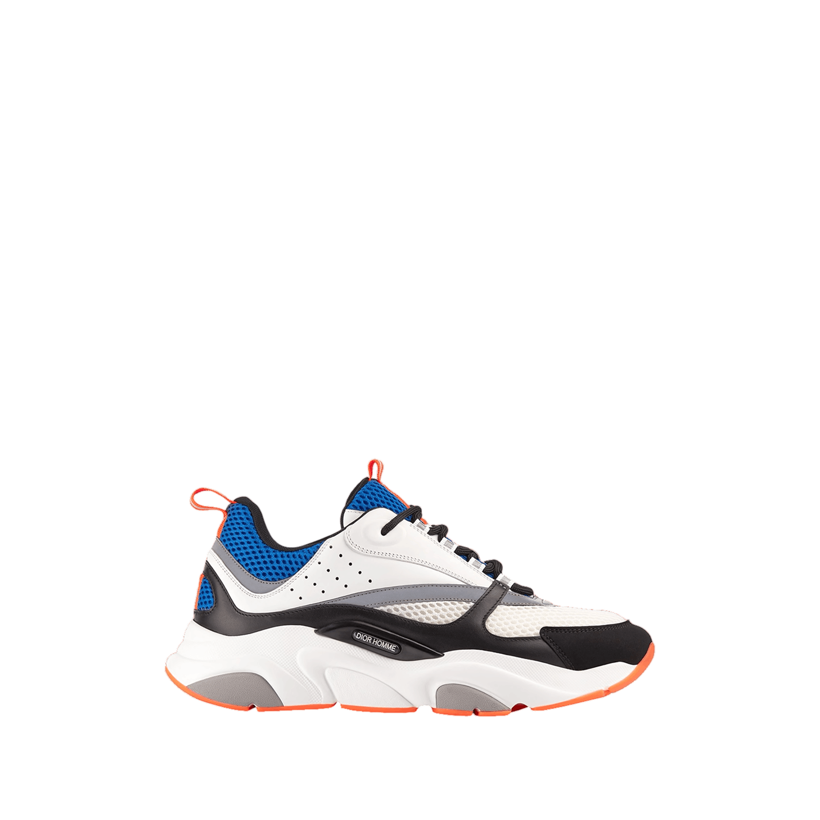 SNEAKERS B22 « WHITE BLUE KNIT »