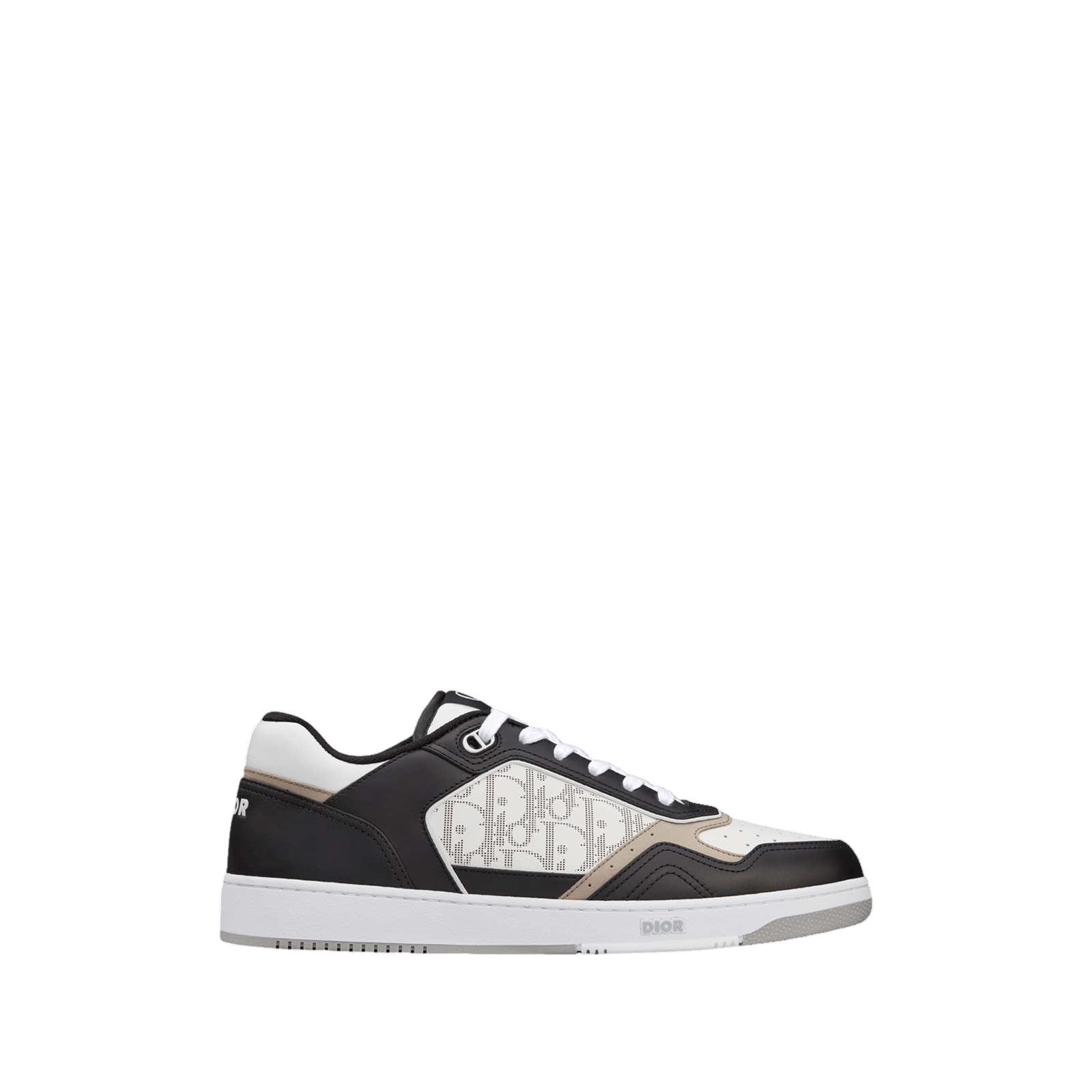 SNEAKERS B27 « OBLIQUE BLACK BEIGE »