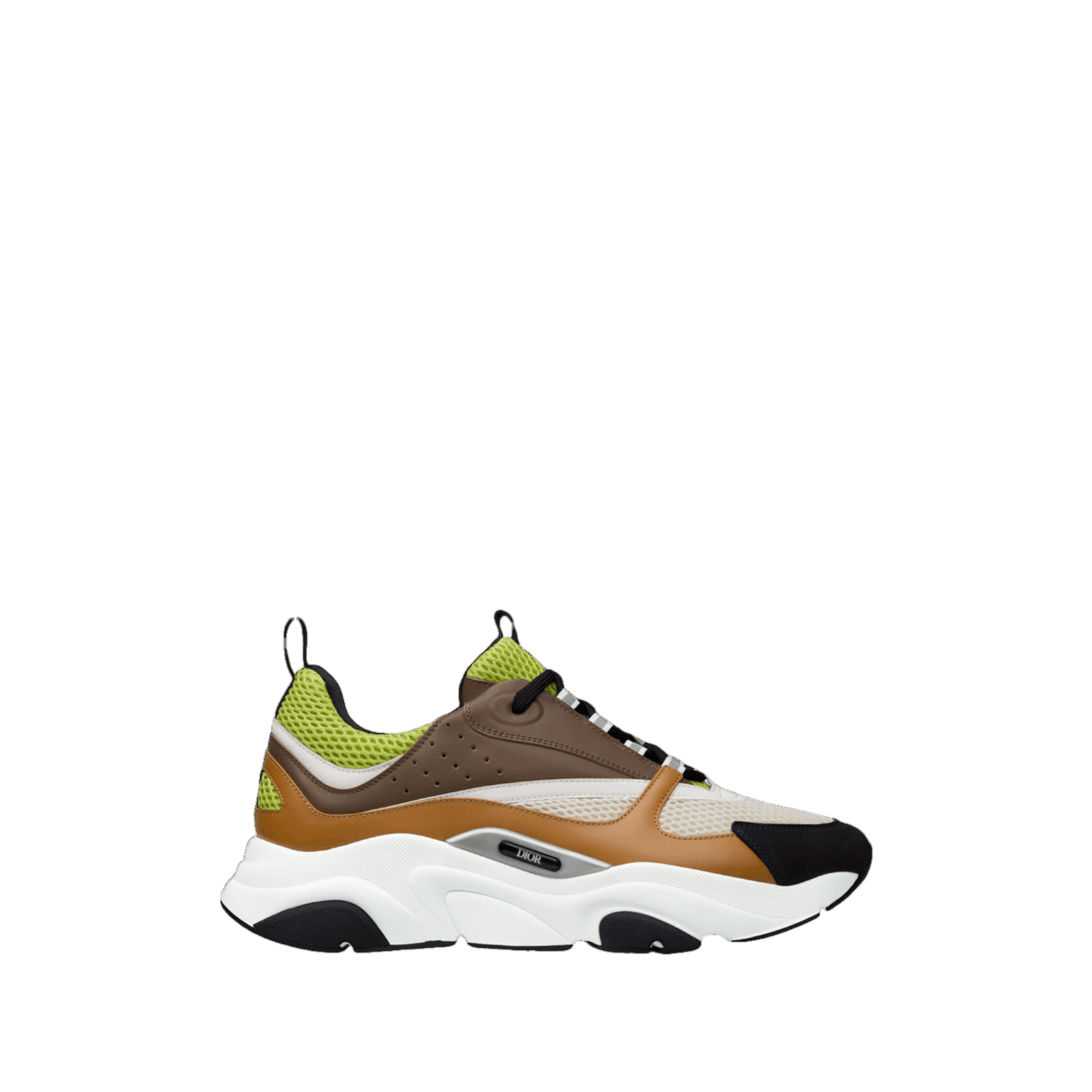 SNEAKERS B22 « BROWN LIME GREEN »