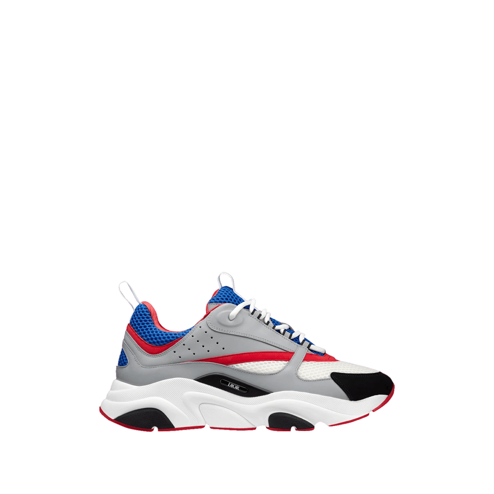 SNEAKERS B22 « GREY RED BLUE »