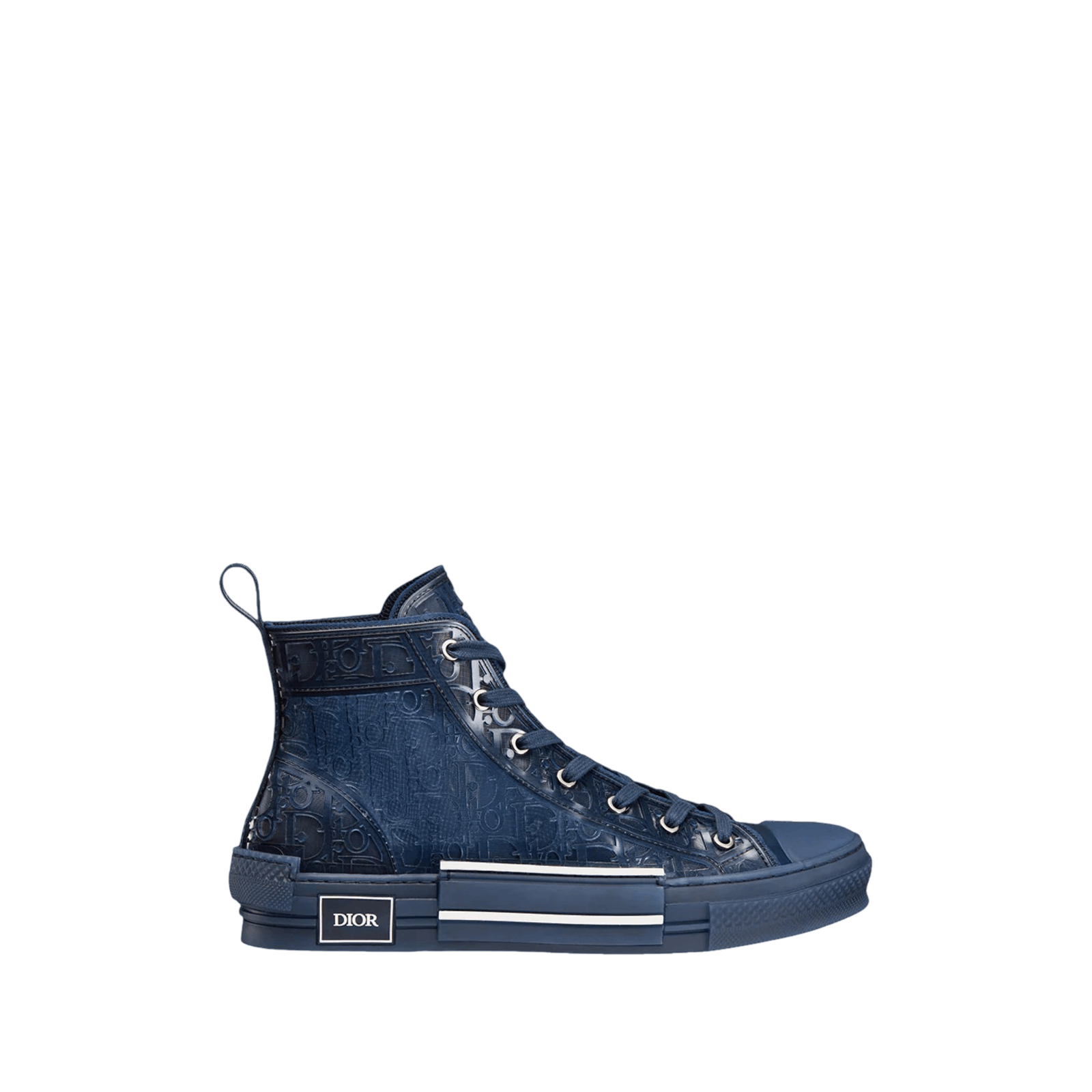 SNEAKERS B23 HAUTE « OBLIQUE DARK BLUE »