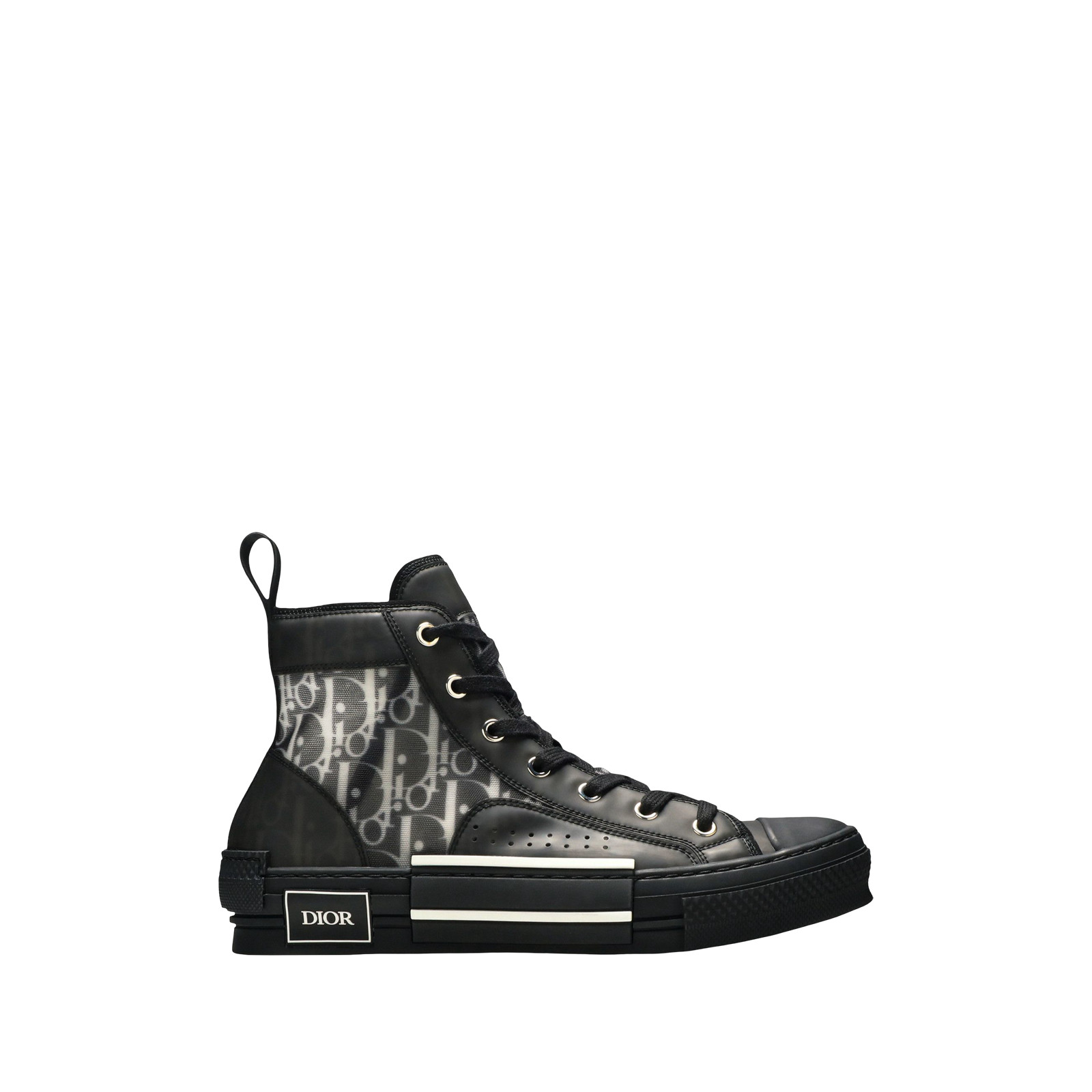 SNEAKERS B23 HAUTE « OBLIQUE BLACK »