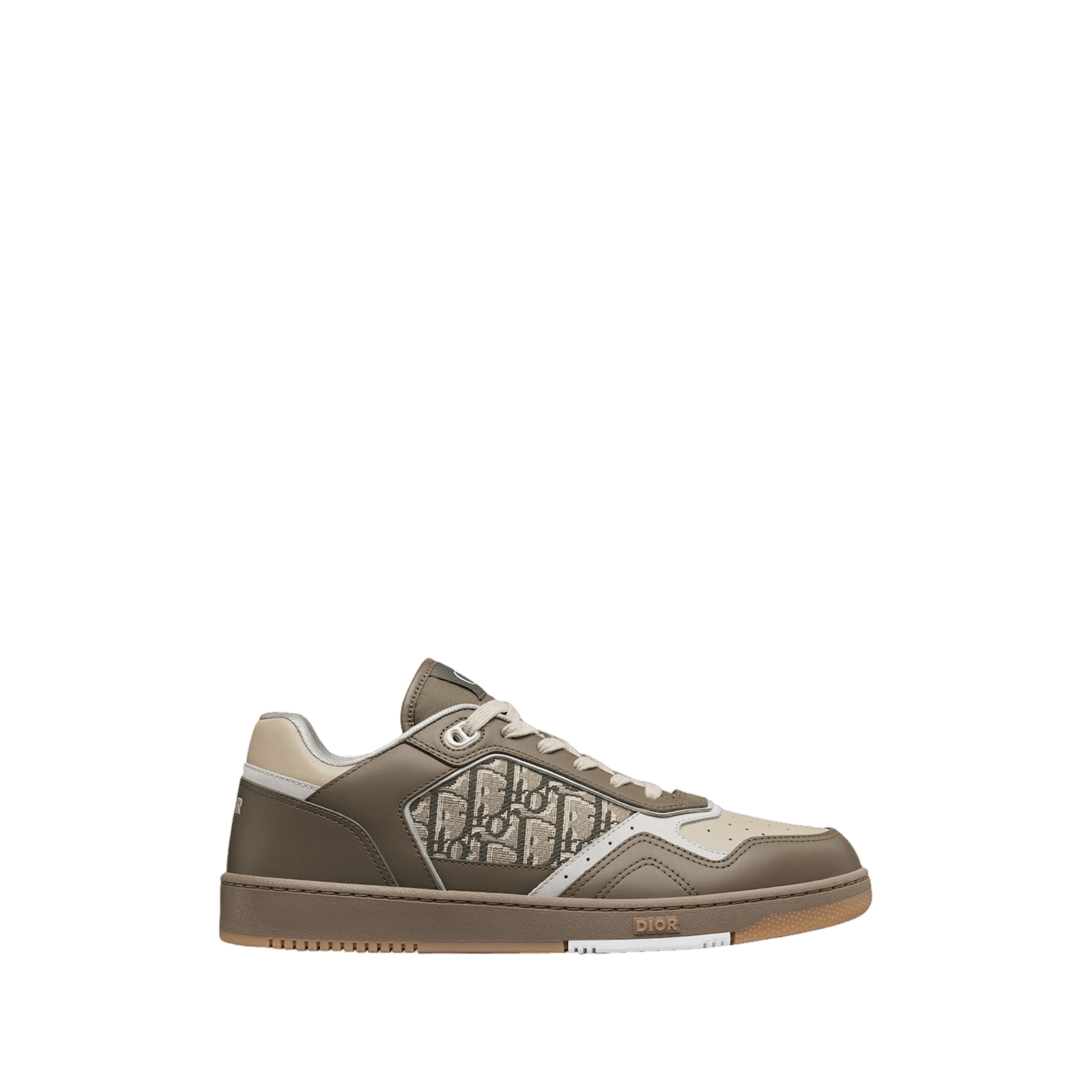 SNEAKERS B27 « OBLIQUE KHAKI BEIGE »