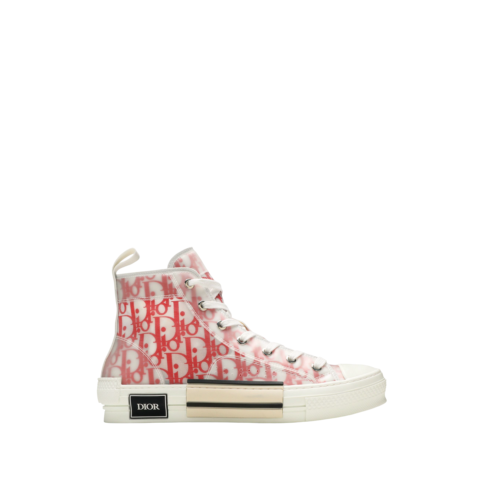 SNEAKERS B23 HAUTE « OBLIQUE WHITE RED »