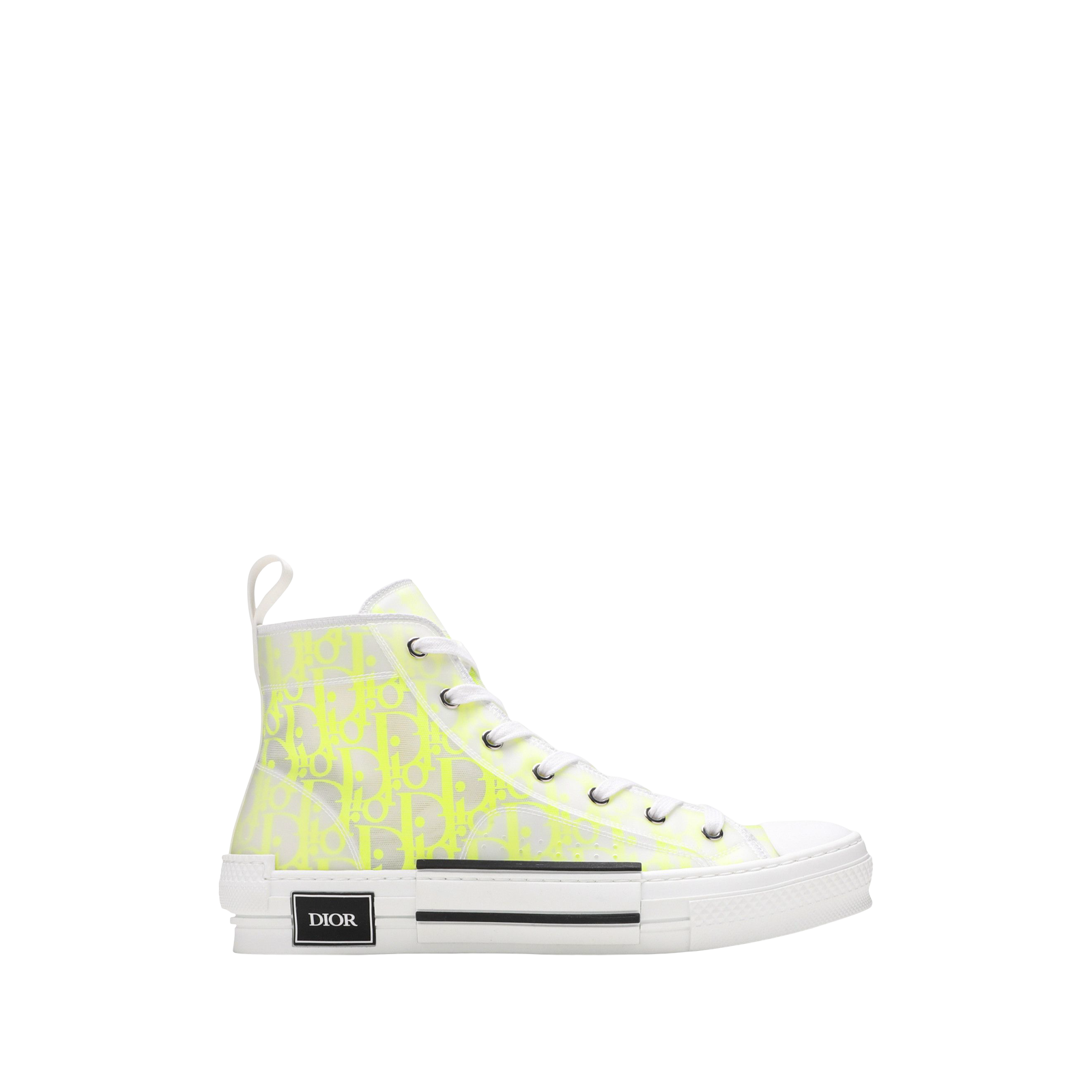 SNEAKERS B23 HAUTE « OBLIQUE WHITE YELLOW »