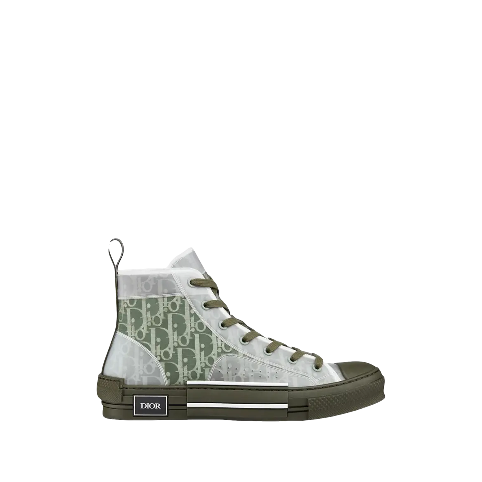 SNEAKERS B23 HAUTE « OBLIQUE OLIVE »