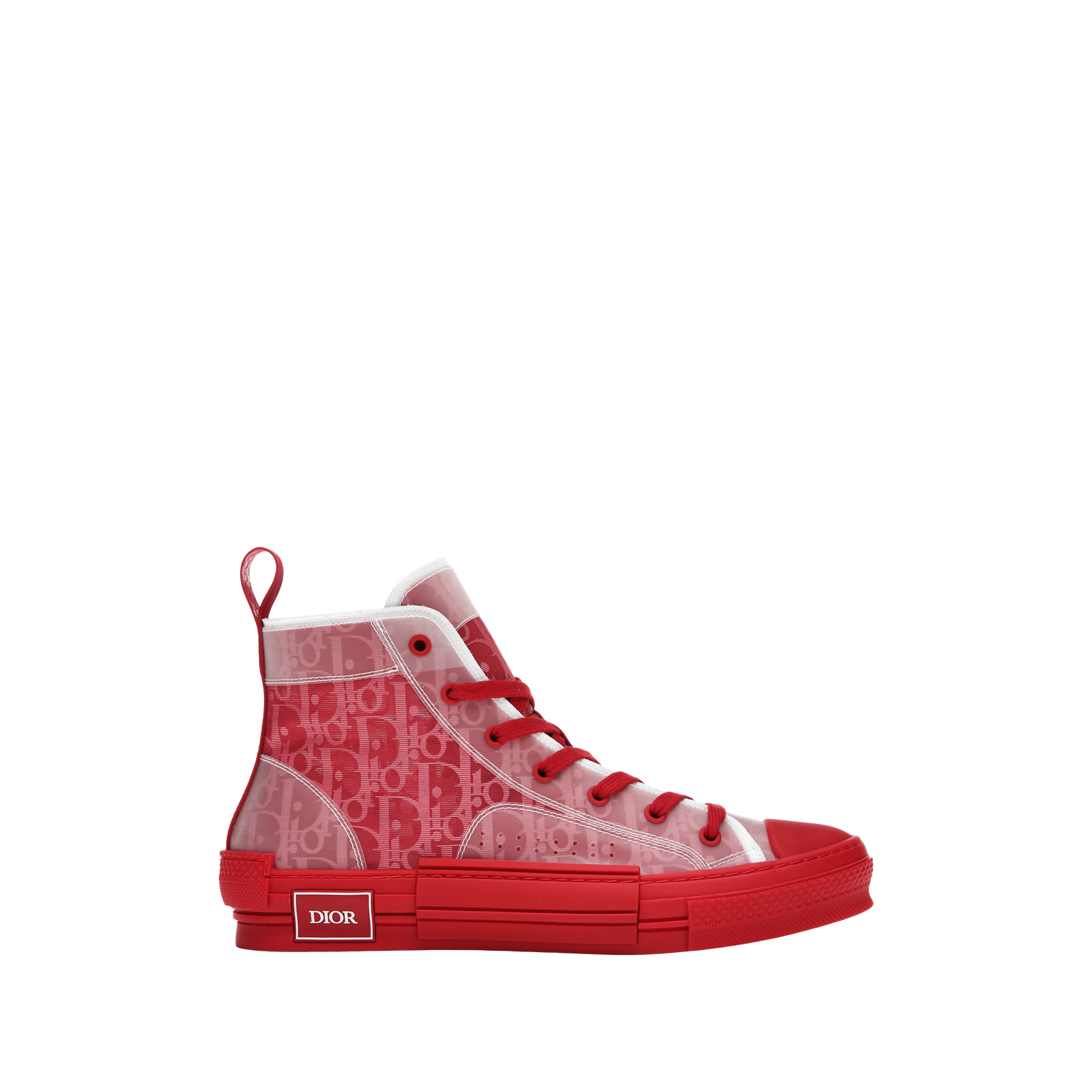 SNEAKERS B23 HAUTE « OBLIQUE RED »