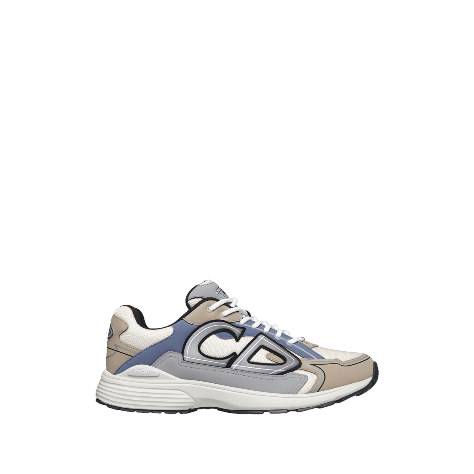 SNEAKERS B30 « CREAM BLUE GREY »