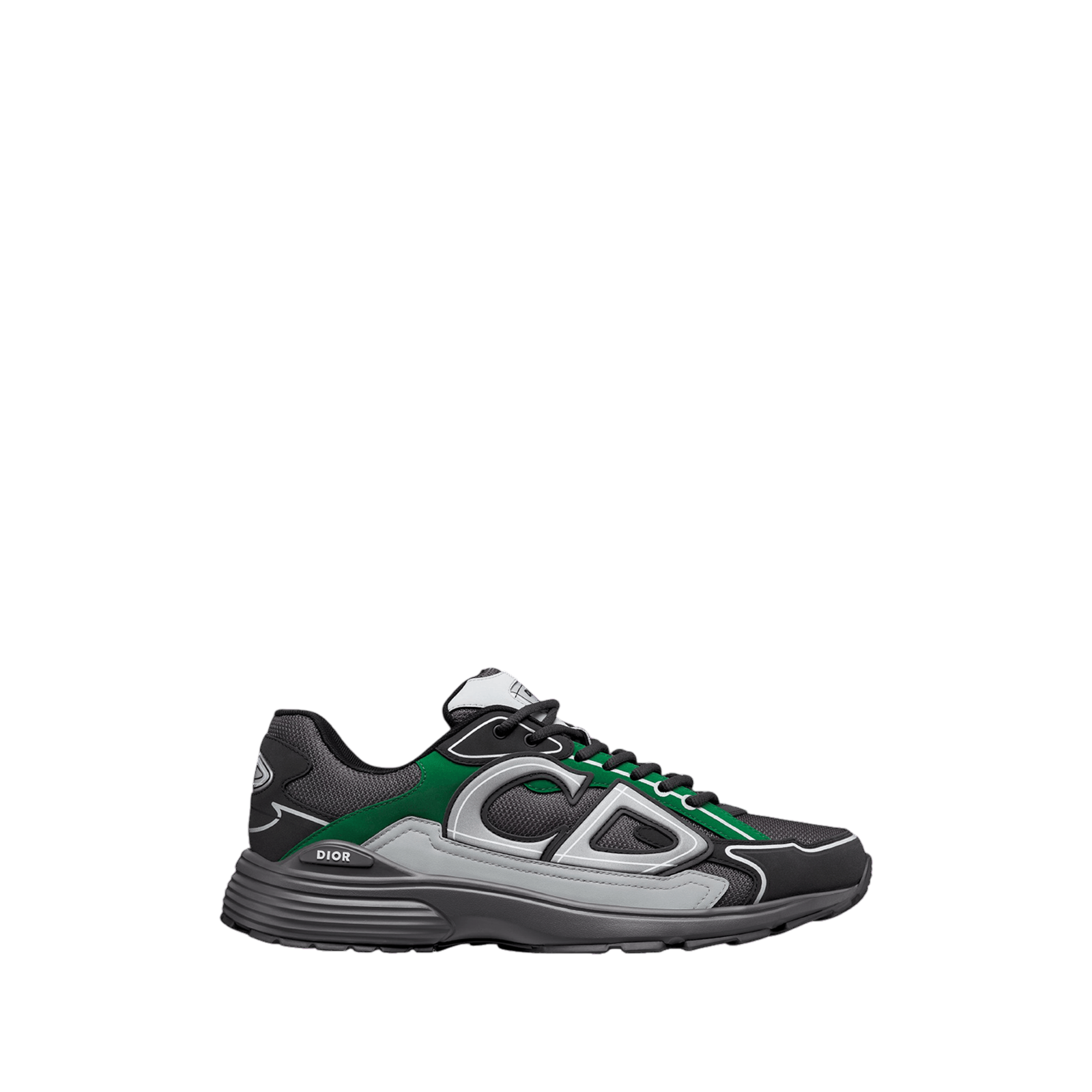 SNEAKERS B30 « REFLECTIVE DEEP GREY GREEN »