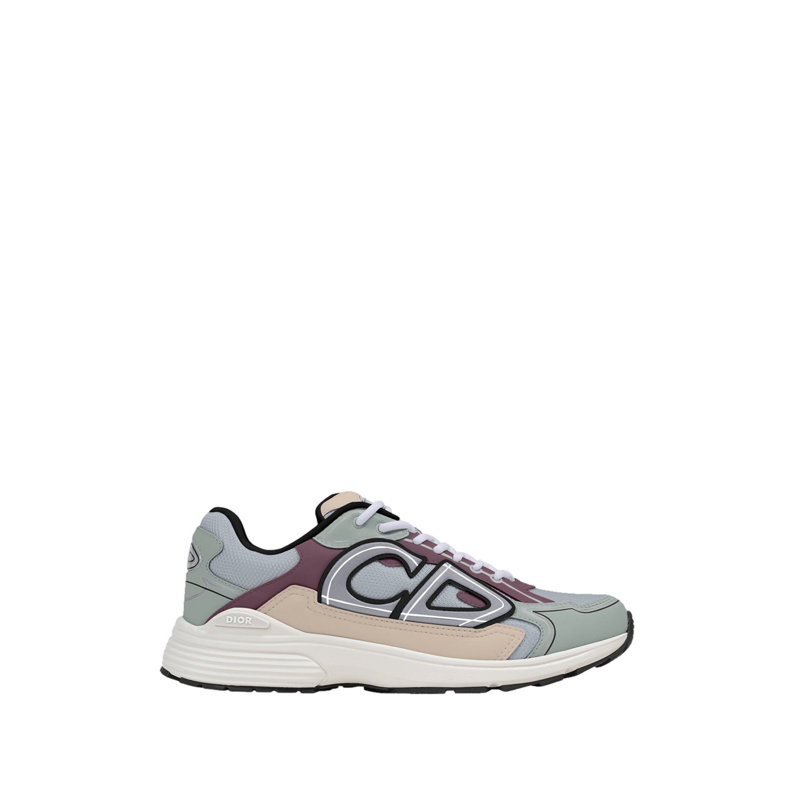 SNEAKERS B30 « LIGHT GREEN PURPLE »