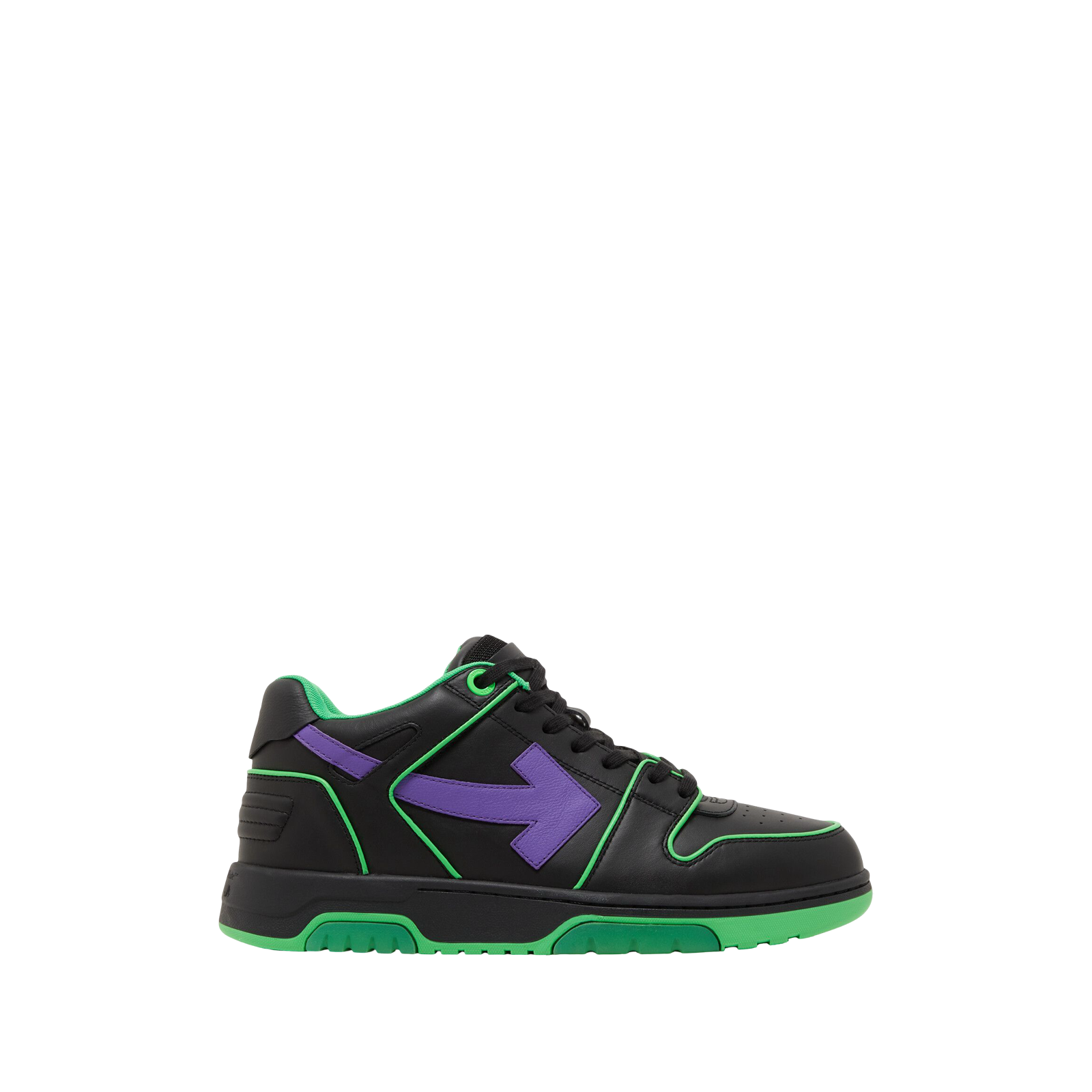 OUT OF OFFICE « OUTLINED PURPLE FLUO GREEN »