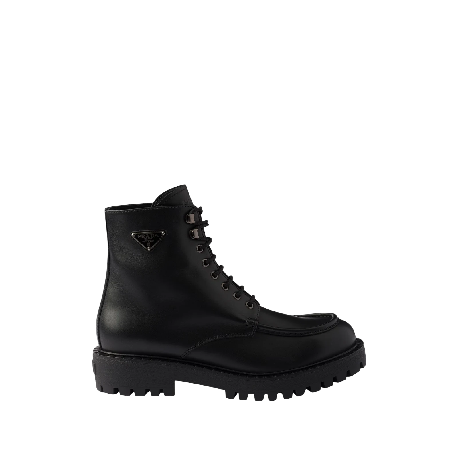 LACED LEATHER BOOTIES