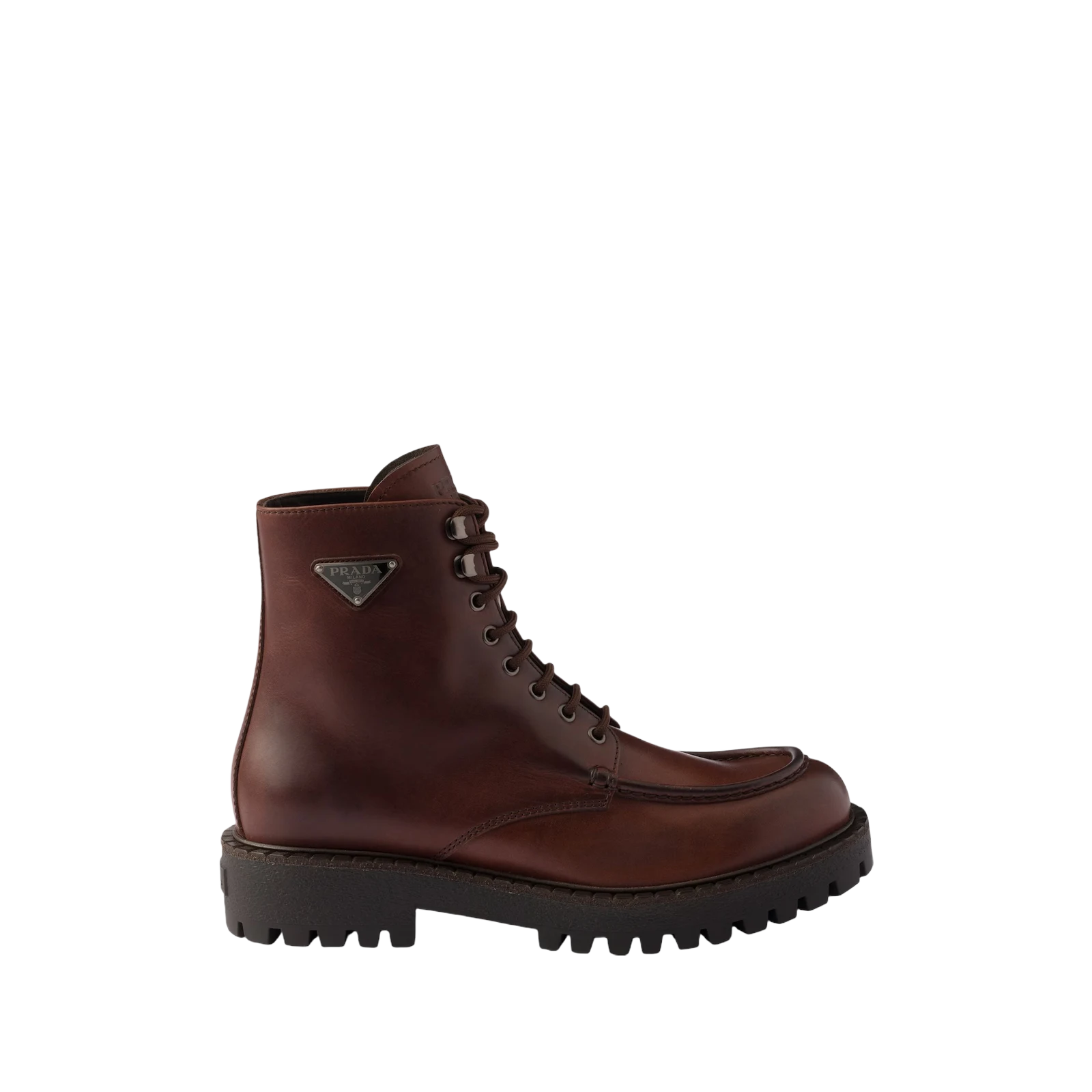 LACED LEATHER BOOTIES