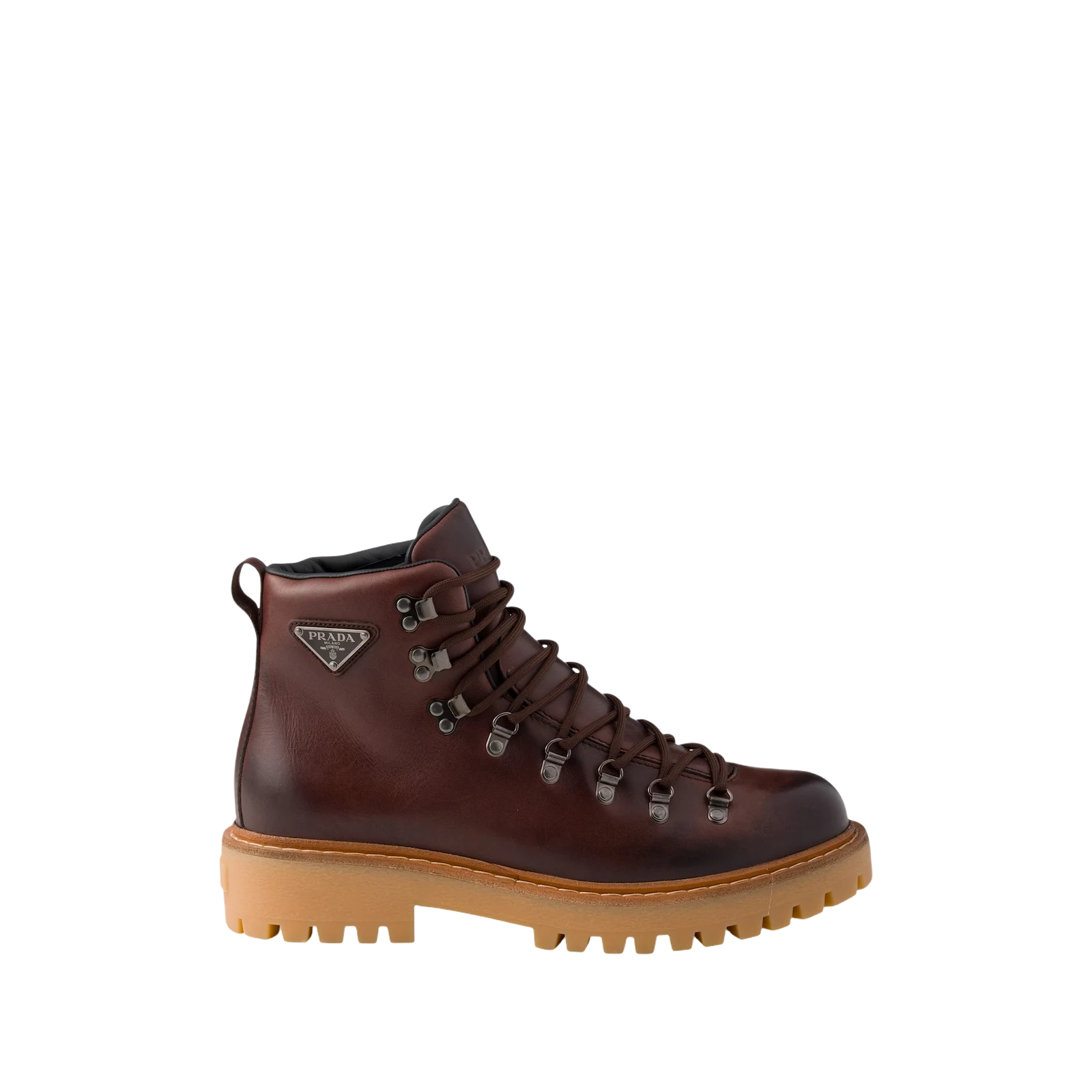 LACED LEATHER BOOTIES
