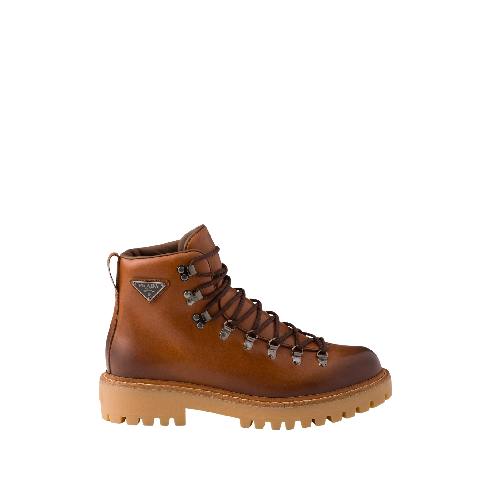 LACED LEATHER BOOTIES