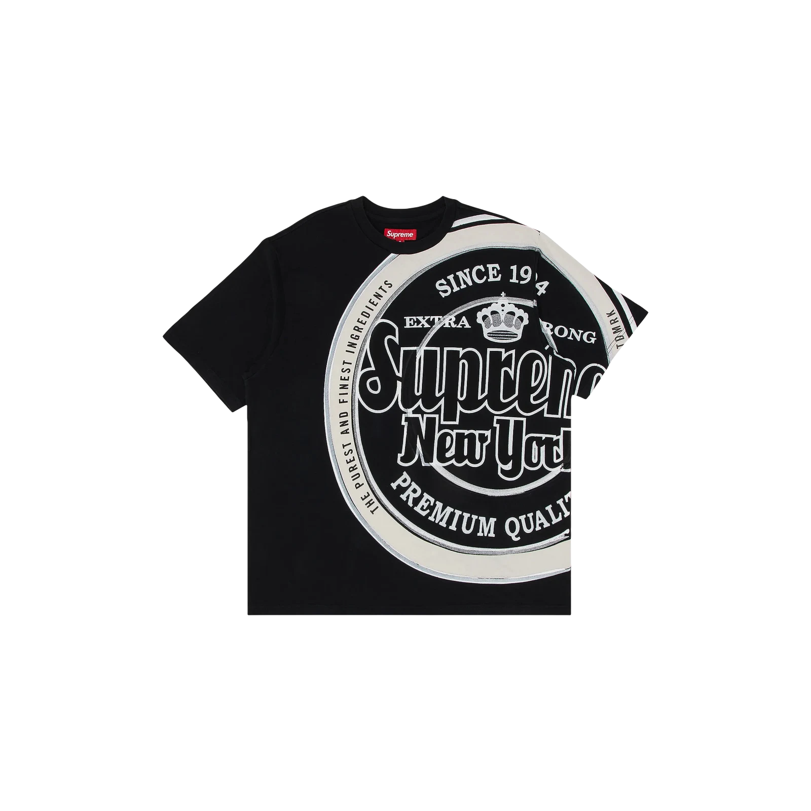 LAGER SHORT-SLEEVE TOP « BLACK »