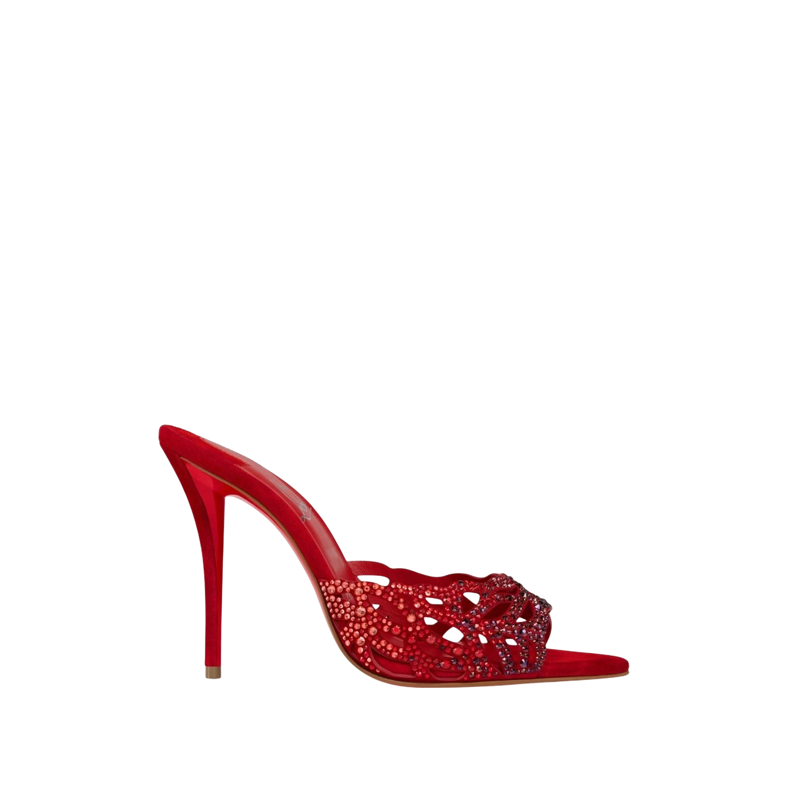 LASERA STRASS MULE 100MM « RED »