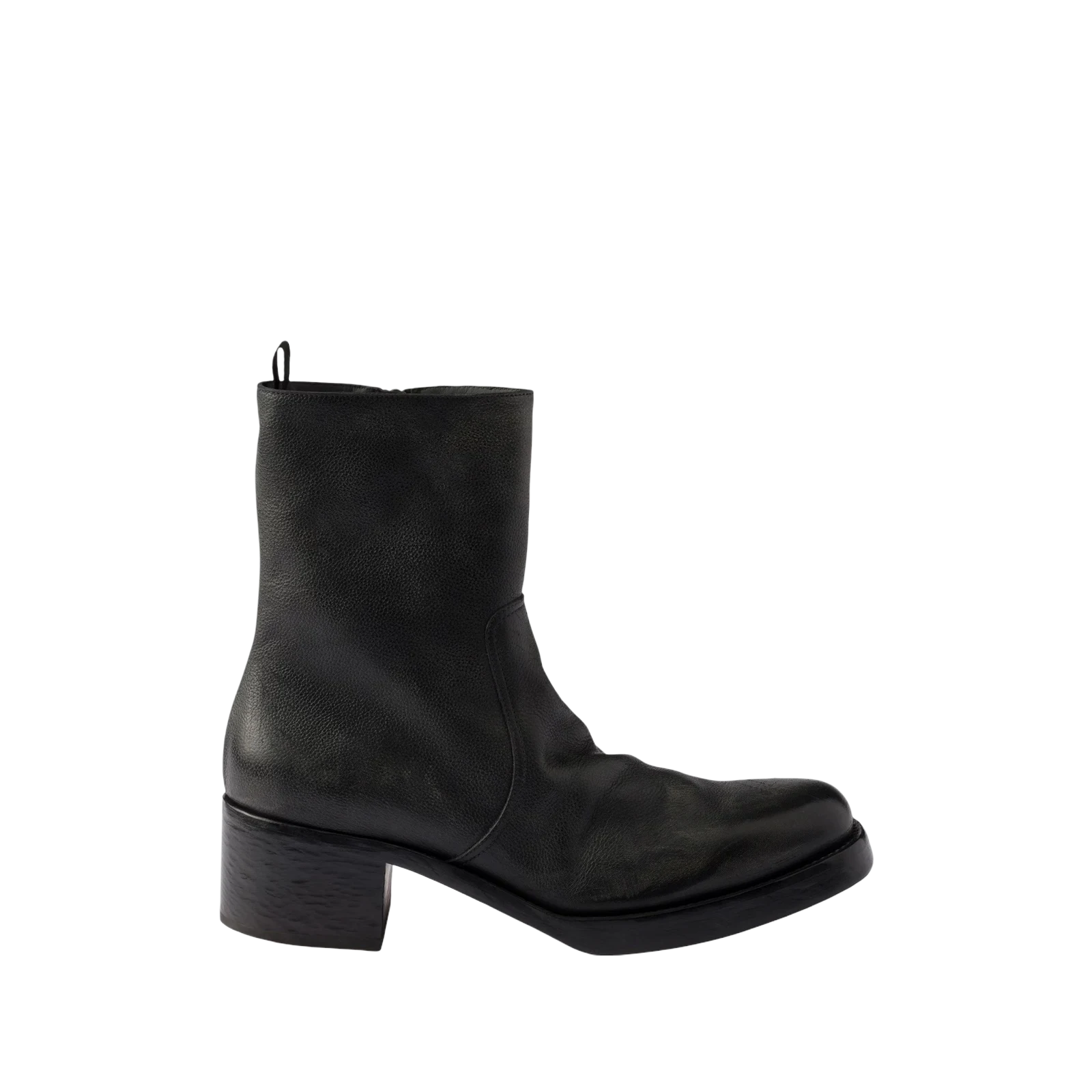 LEATHER BOOTIES