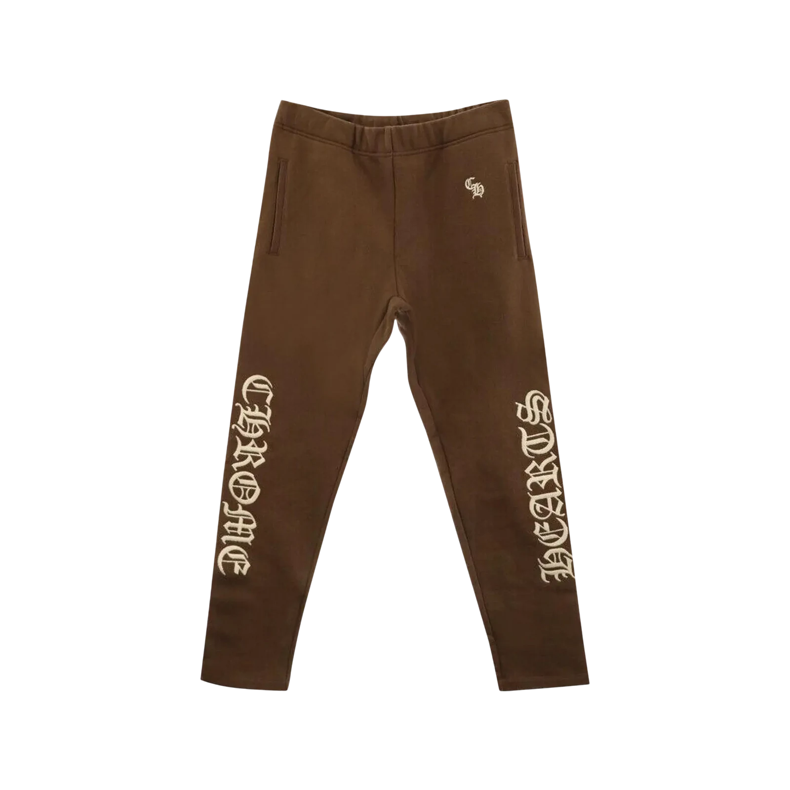 LEG LOGO SWEATPANTS « BROWN »