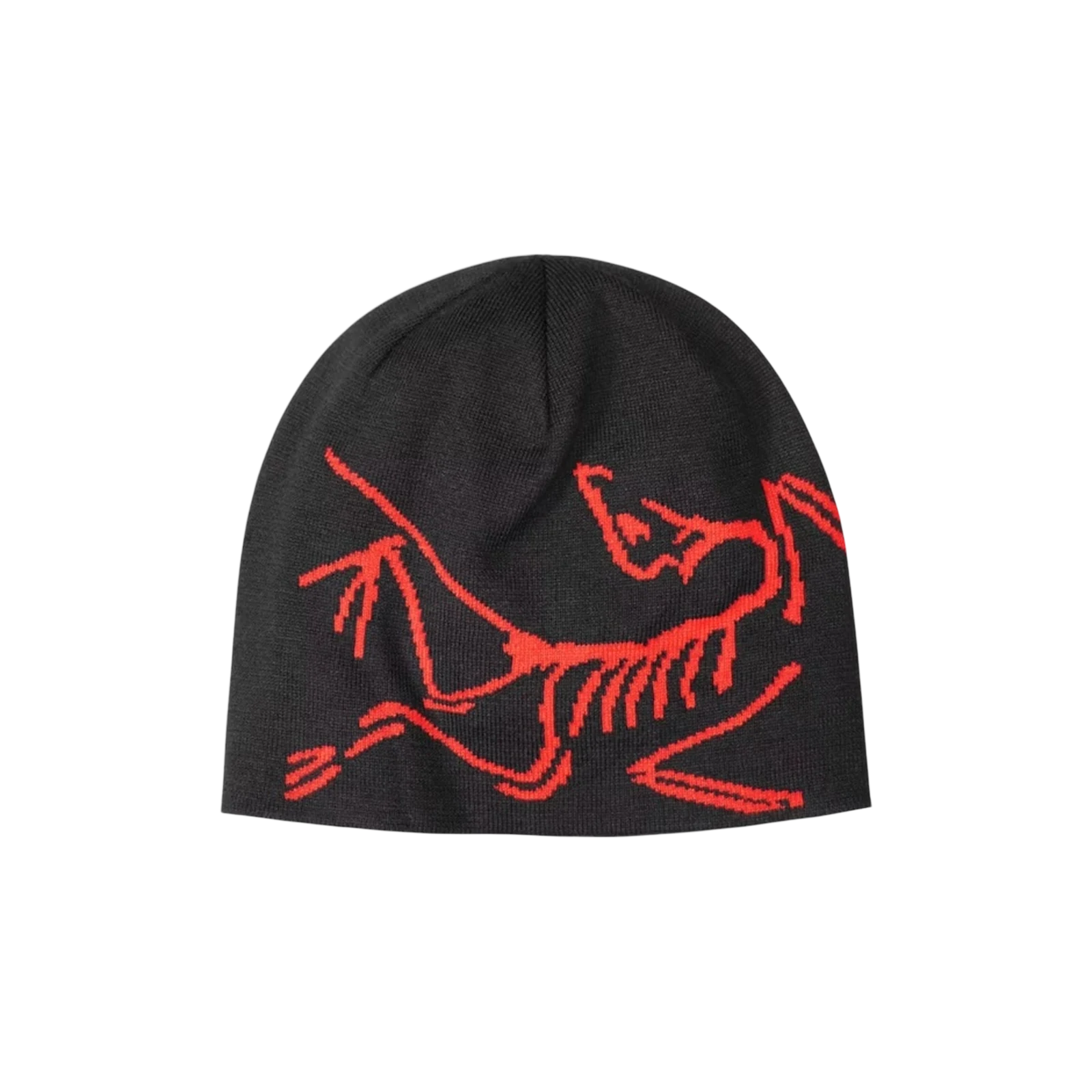 LIGHTWEIGHT BIRD HEAD TOQUE BEANIE « BLACK »
