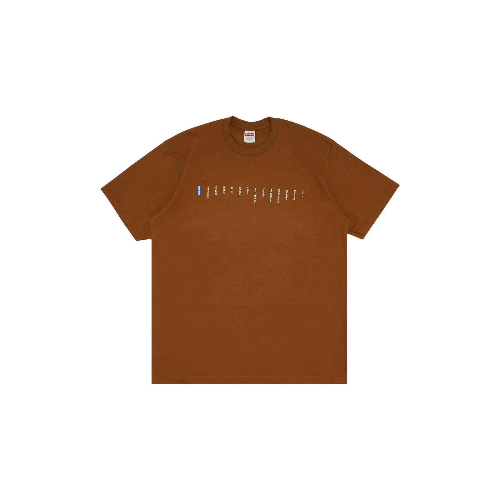 LOCATION TEE « LIGHT BROWN »