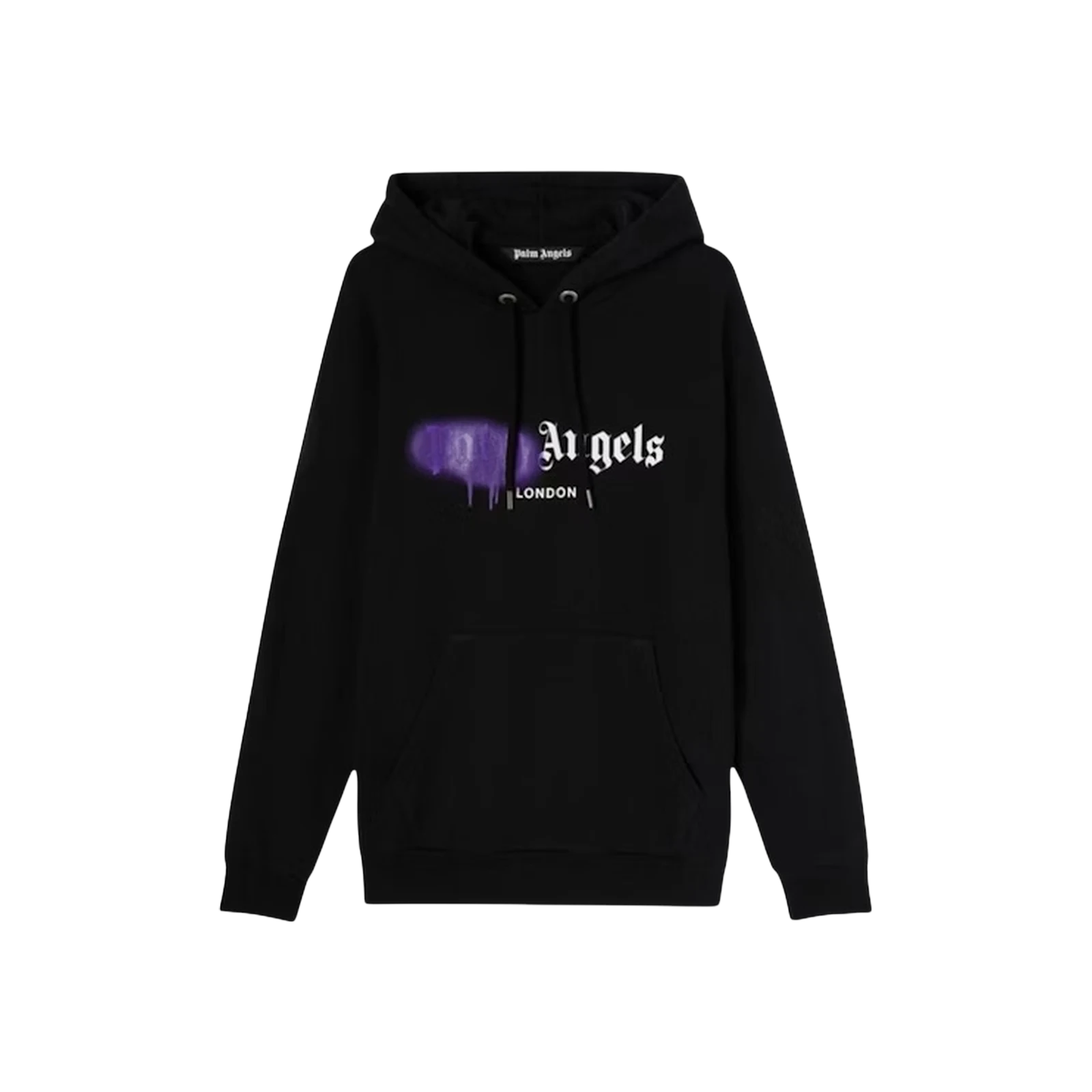 LONDON SPRAYED LOGO HOODIE « BLACK »