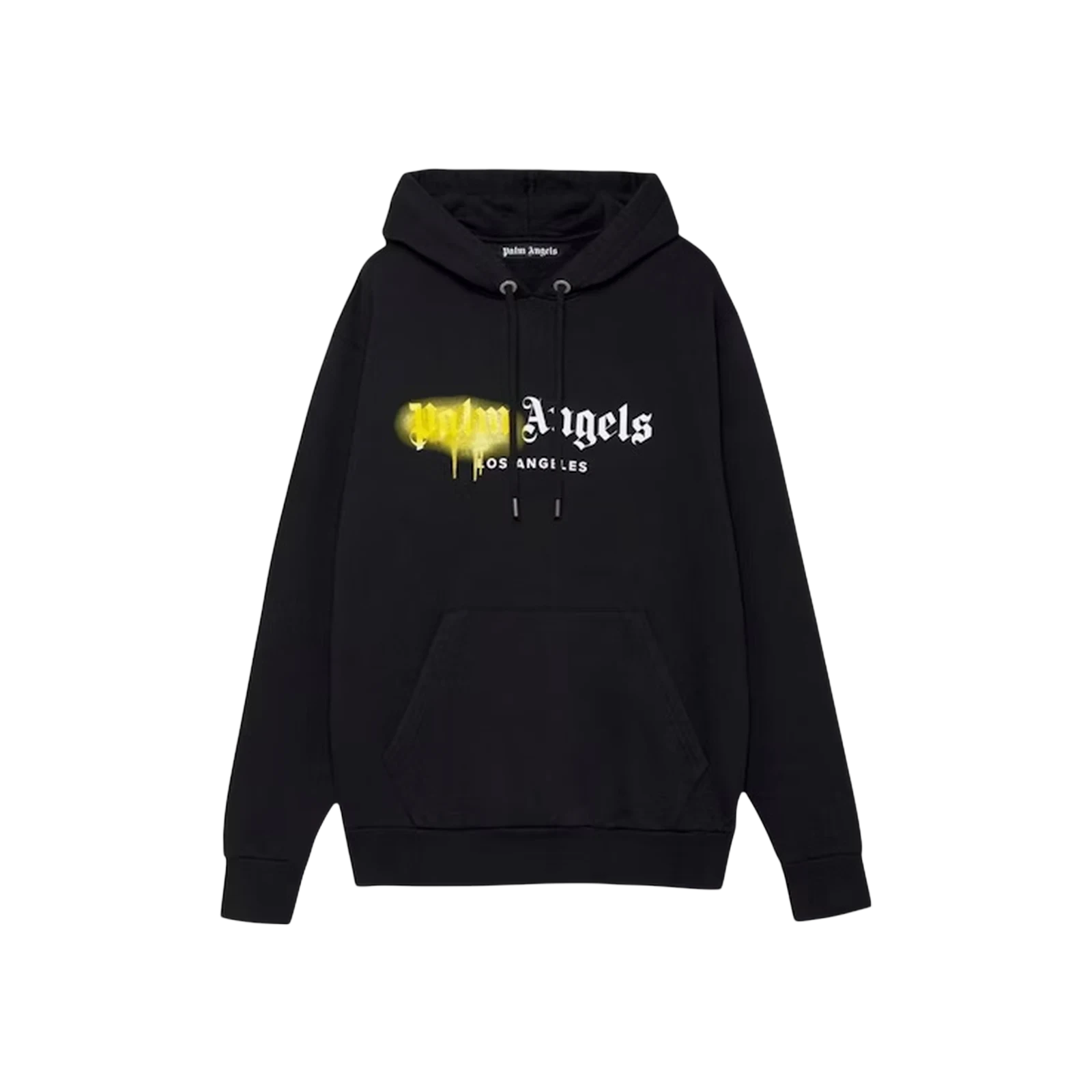 LOS ANGELES SPRAYED LOGO HOODIE « BLACK »
