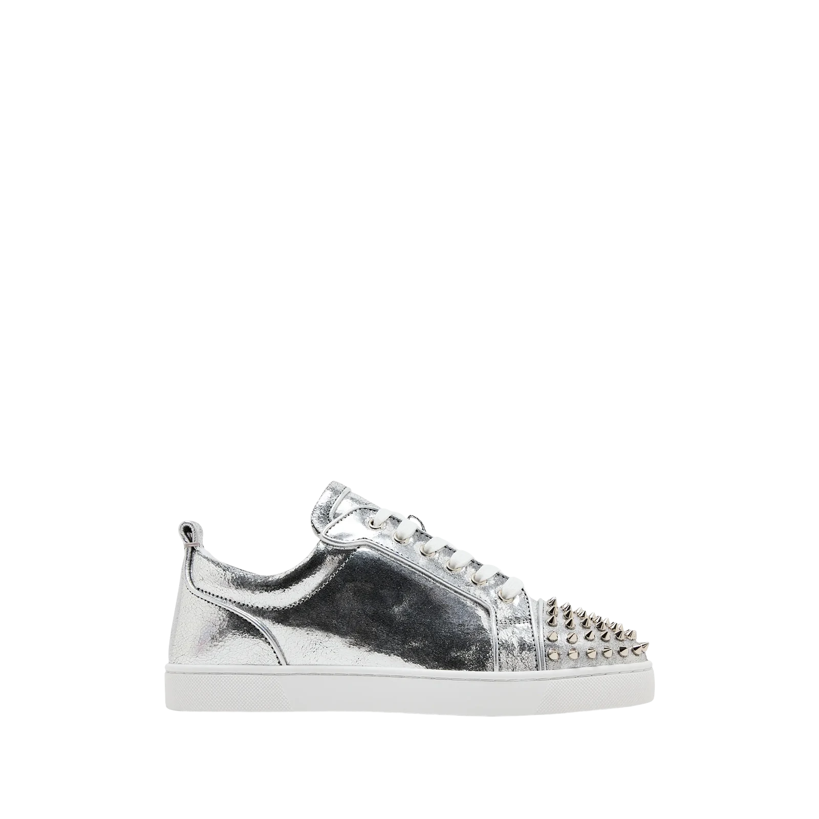 LOUIS JUNIOR SPIKES LOW « MANOIR LAMINATED SILVER »