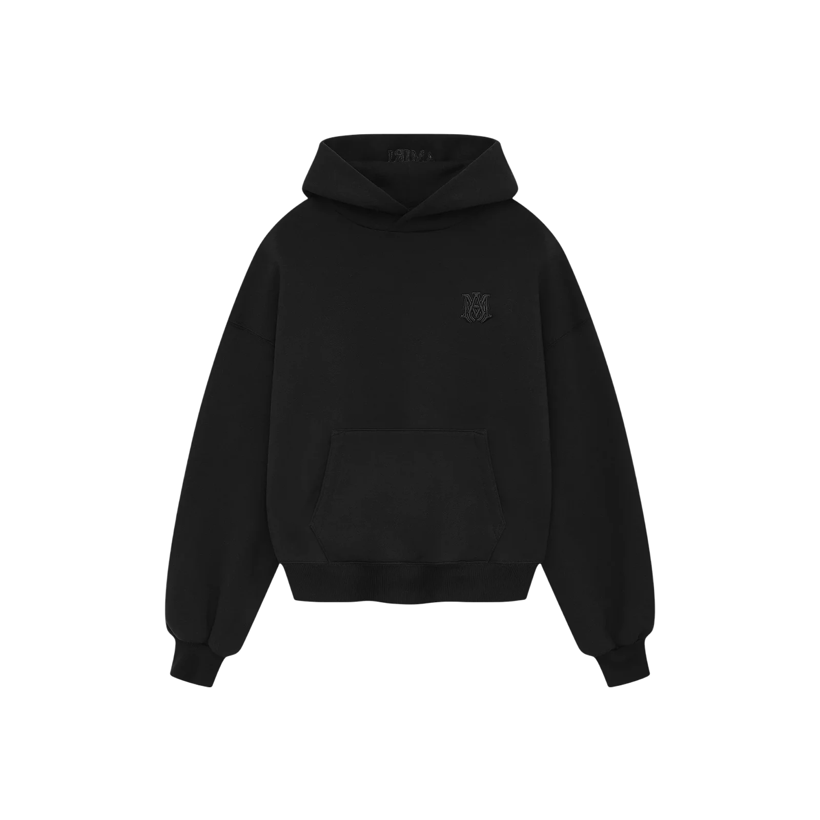 MA EMBROIDERED OVERSIZED HOODIE « BLACK »