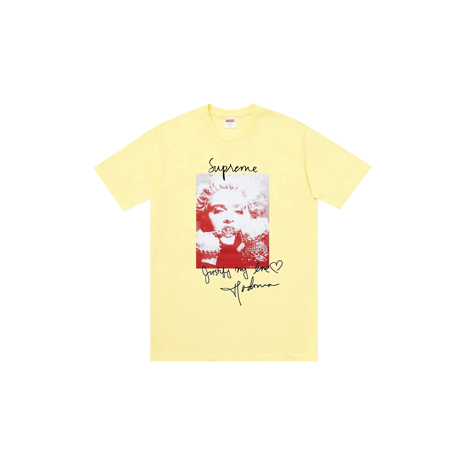 MADONNA TEE « YELLOW »