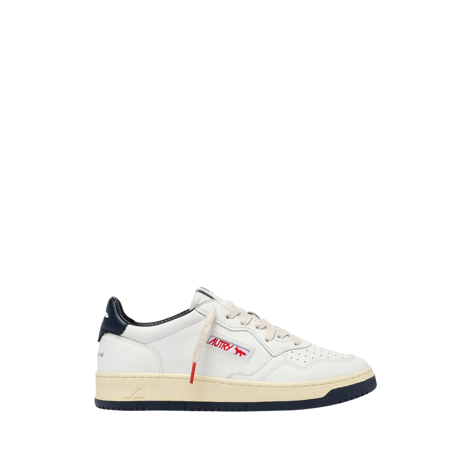 MAISON KITSUNÉ X MEDALIST LOW « WHITE BLACK »