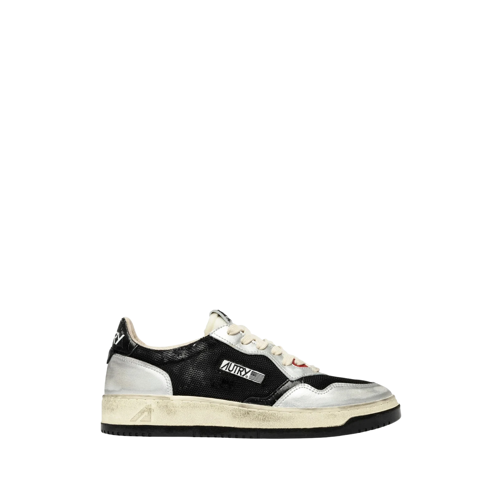 MEDALIST LOW SUPER VINTAGE « SILVER BLACK »