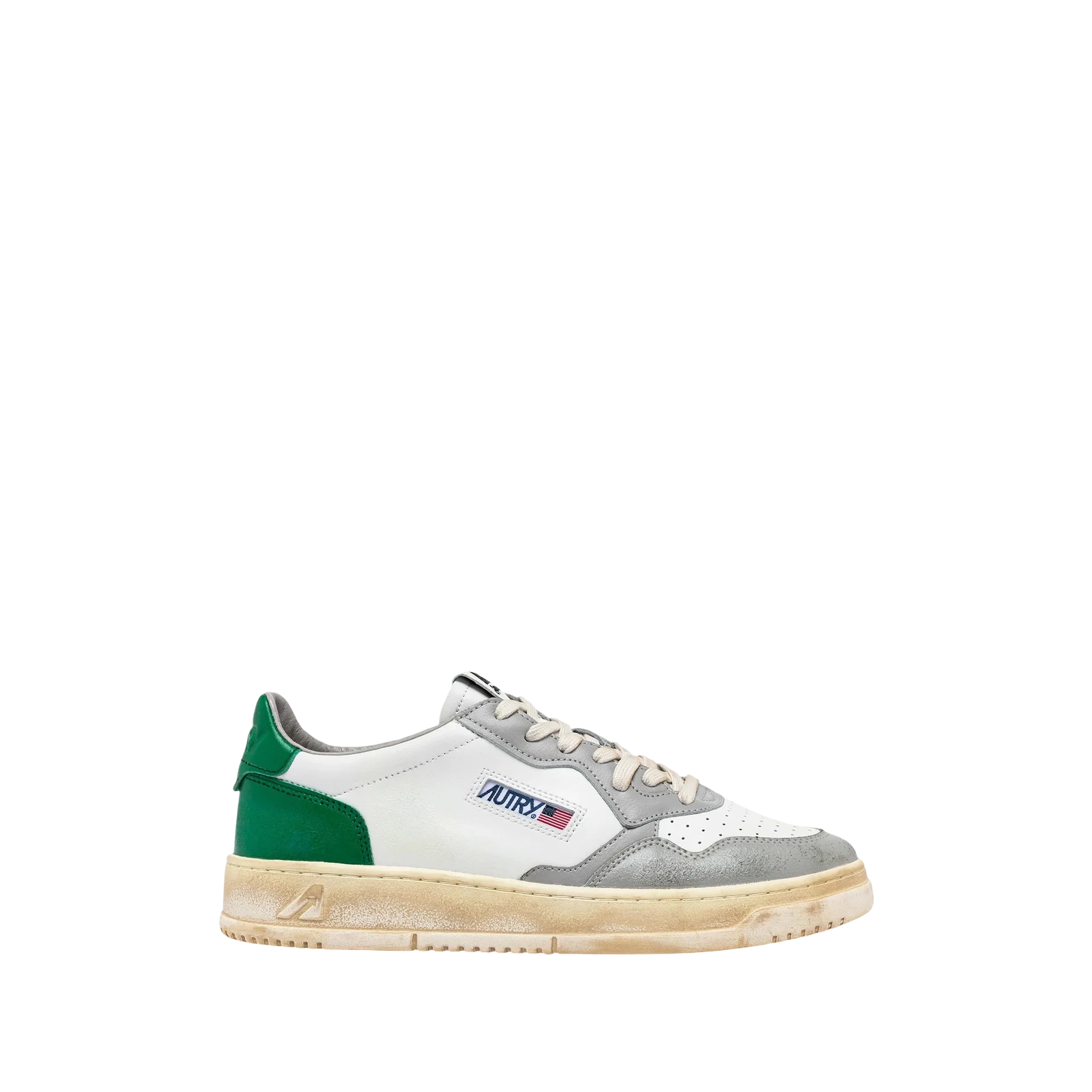 MEDALIST LOW SUPER VINTAGE « WHITE GREEN »