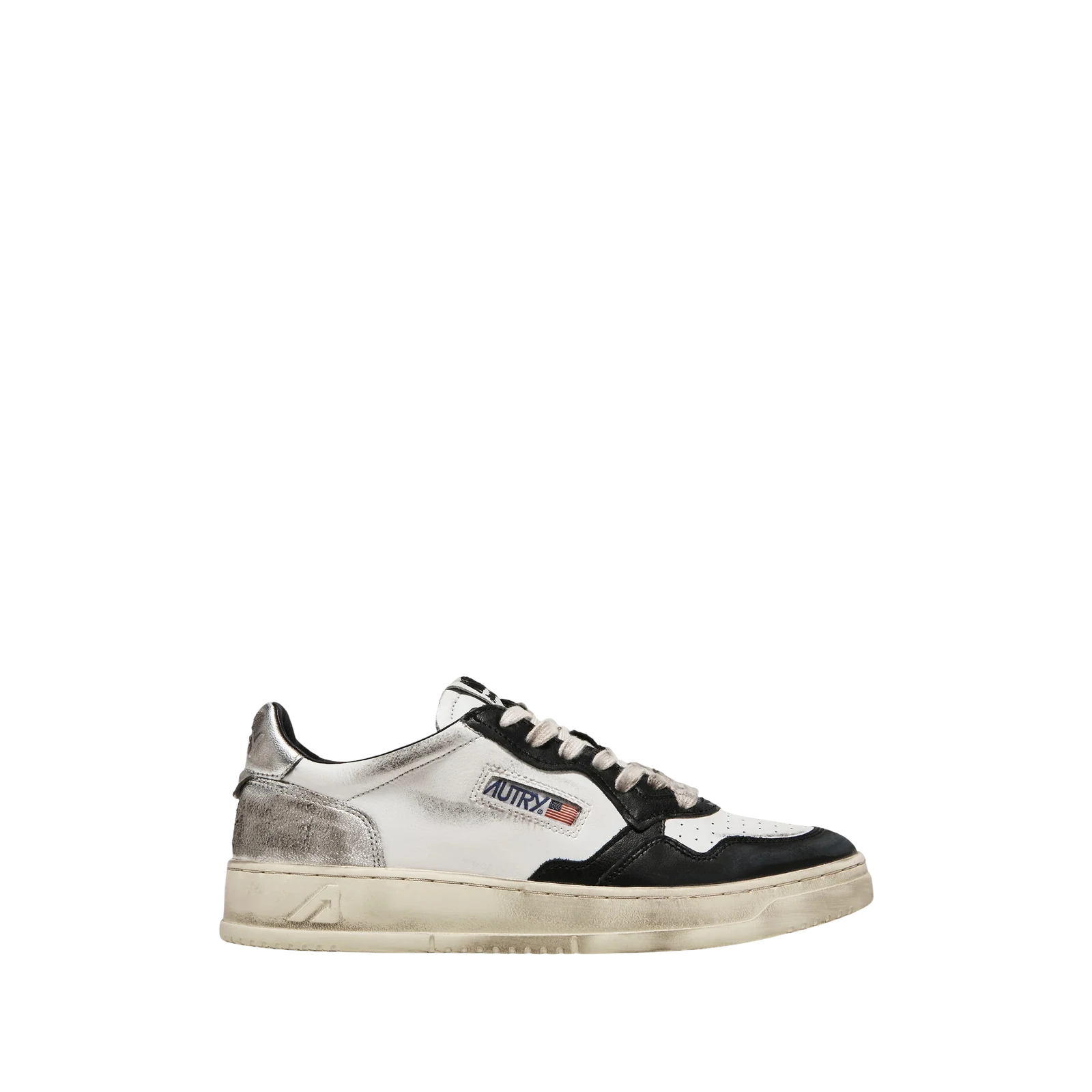 MEDALIST LOW SUPER VINTANGE « SILVER BLACK »