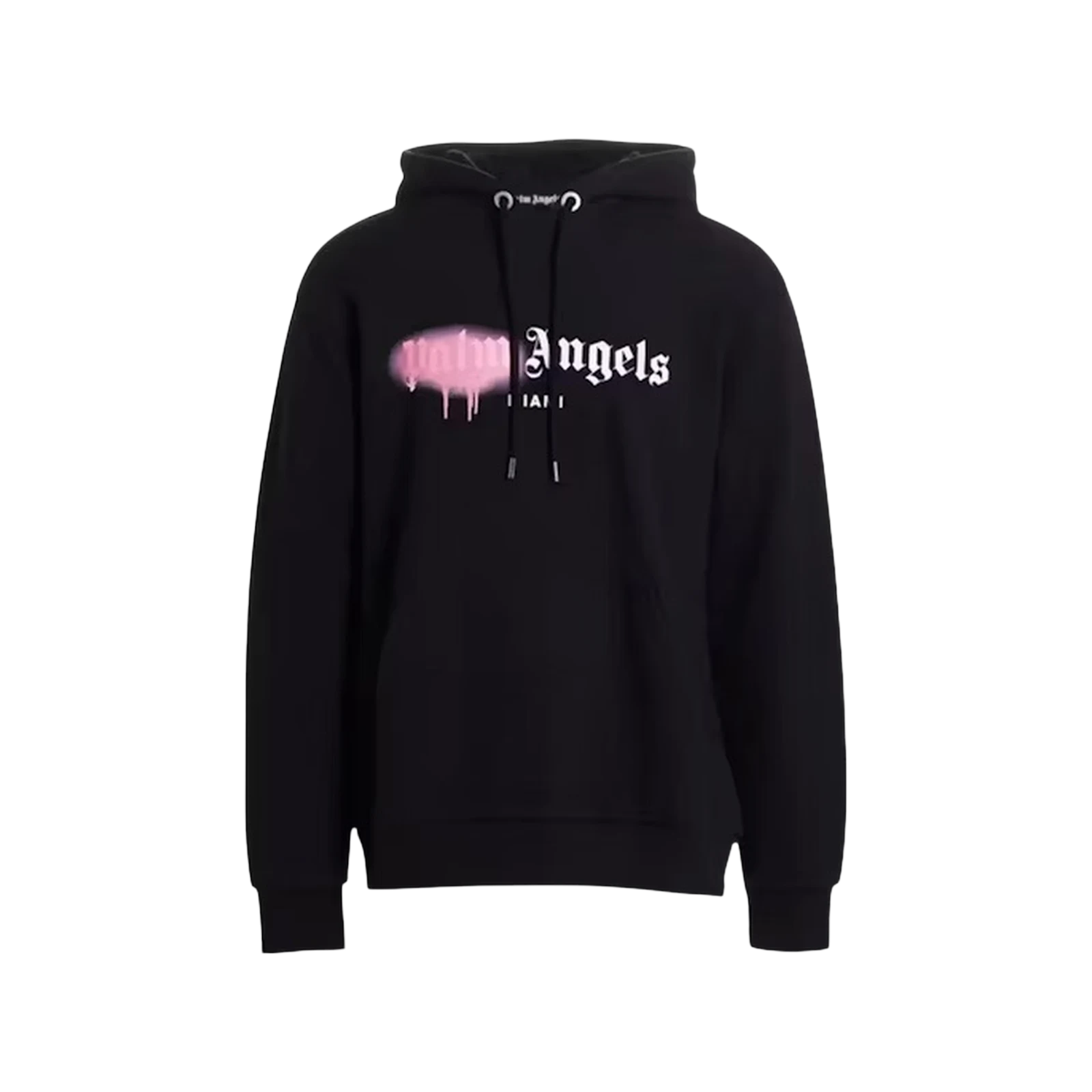 MIAMI SPRAYED LOGO HOODIE « BLACK »
