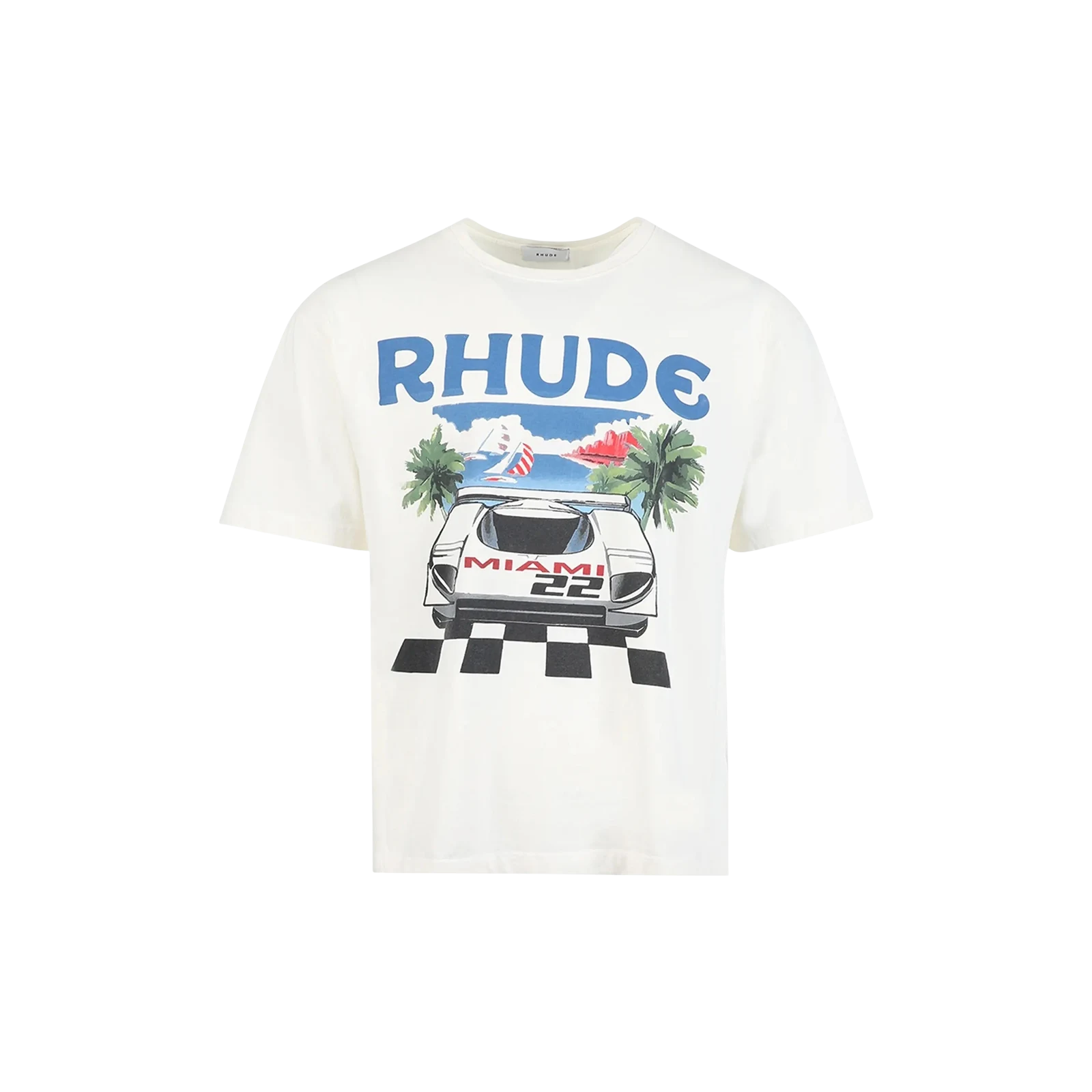 MIAMI STARTLINE TEE « VINTAGE WHITE »