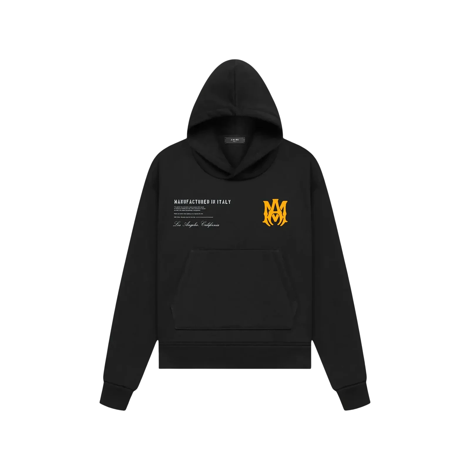 MILITARY SPECS STENCIL HOODIE « BLACK »