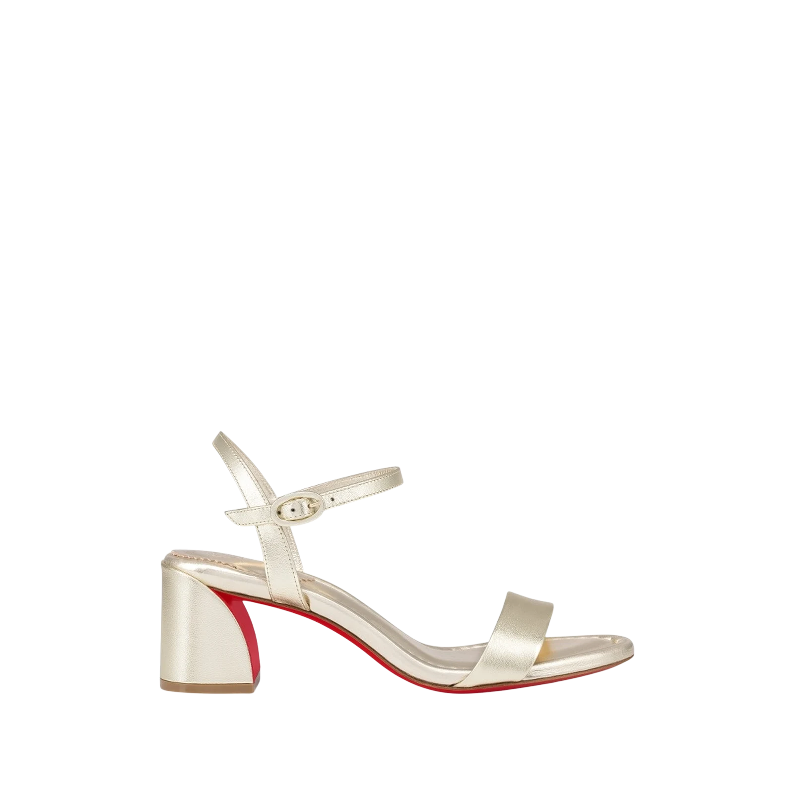 MISS JANE SANDAL 55MM « PLATINE »