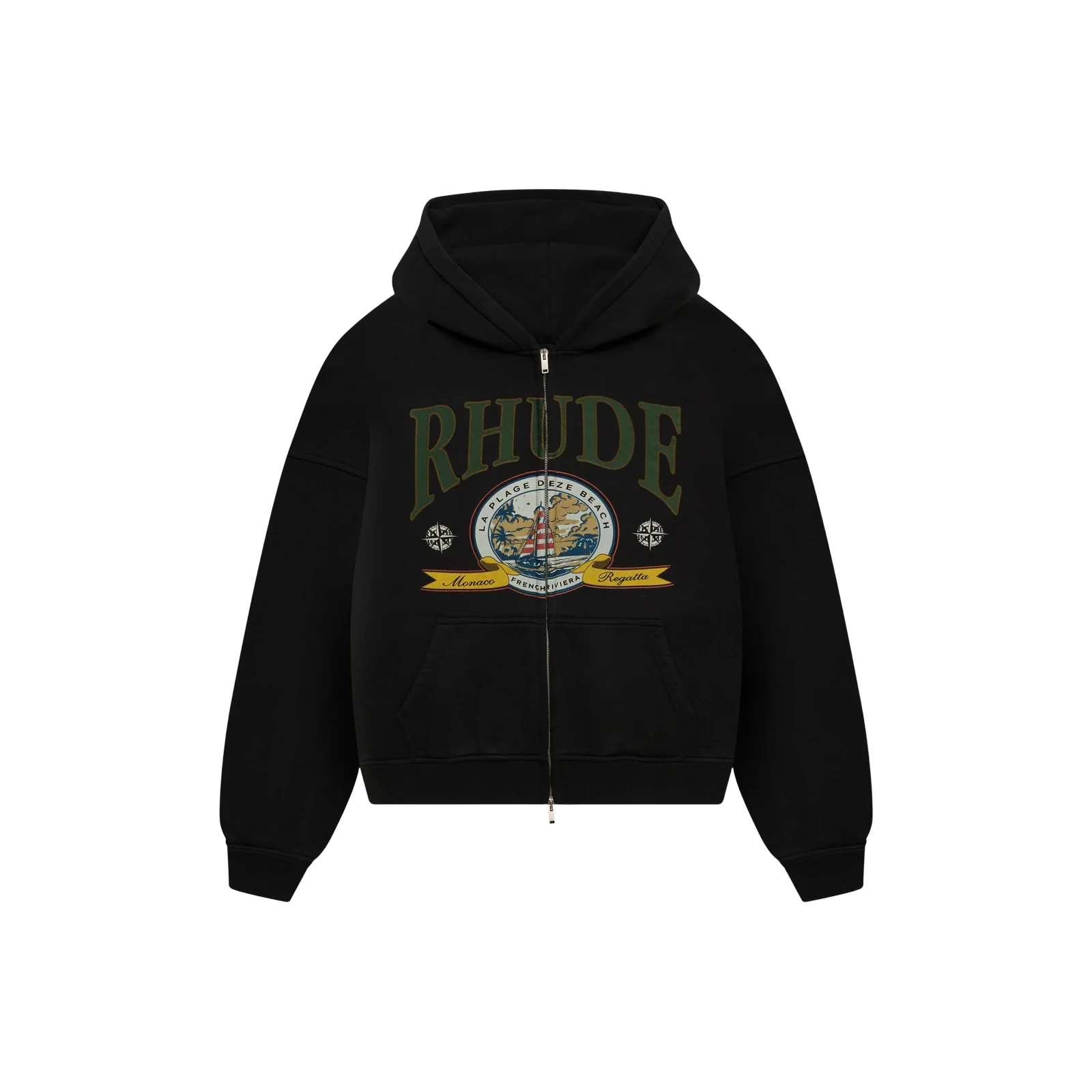 MONACO REGATTA FULL-ZIP HOODIE