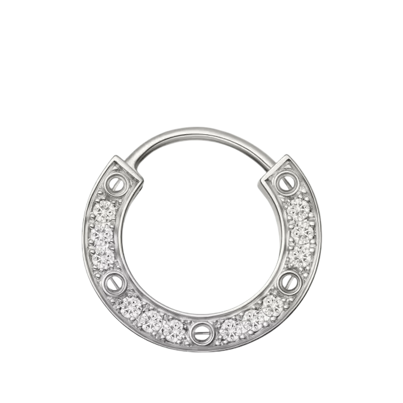 MONO BOUCLE D’OREILLE LOVE PAVÉ